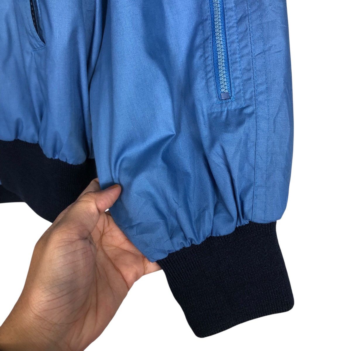 Japanese Brand 📌Vintage Bomber Racing Jacket Yamaha Blanket Issey Miyake Size US L / EU 52-54 / 3 - 18 Thumbnail