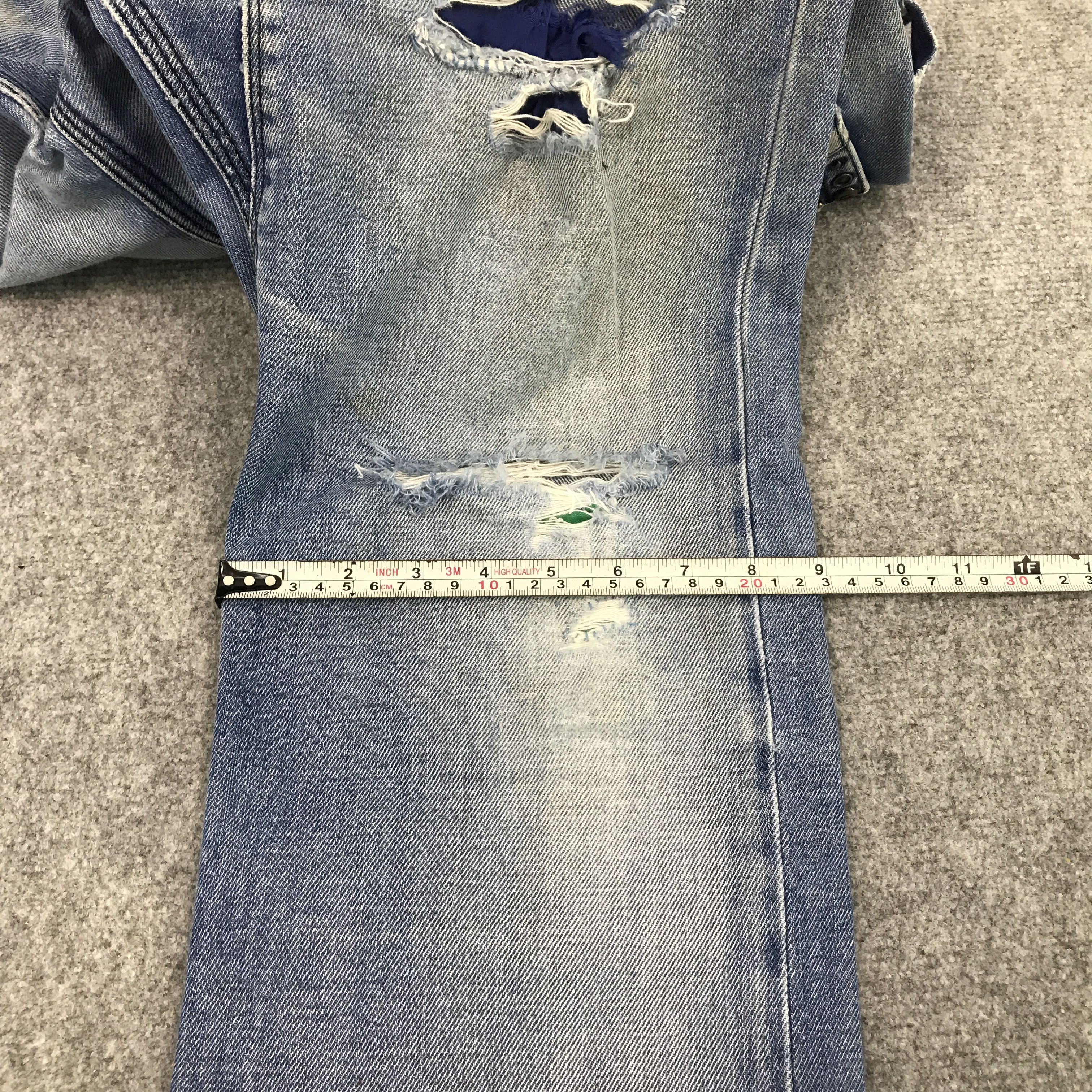 Diesel DIESEL TIMMEN DENIM DISTRESSED JEANS PANT Size US 32 / EU 48 - 7 Thumbnail