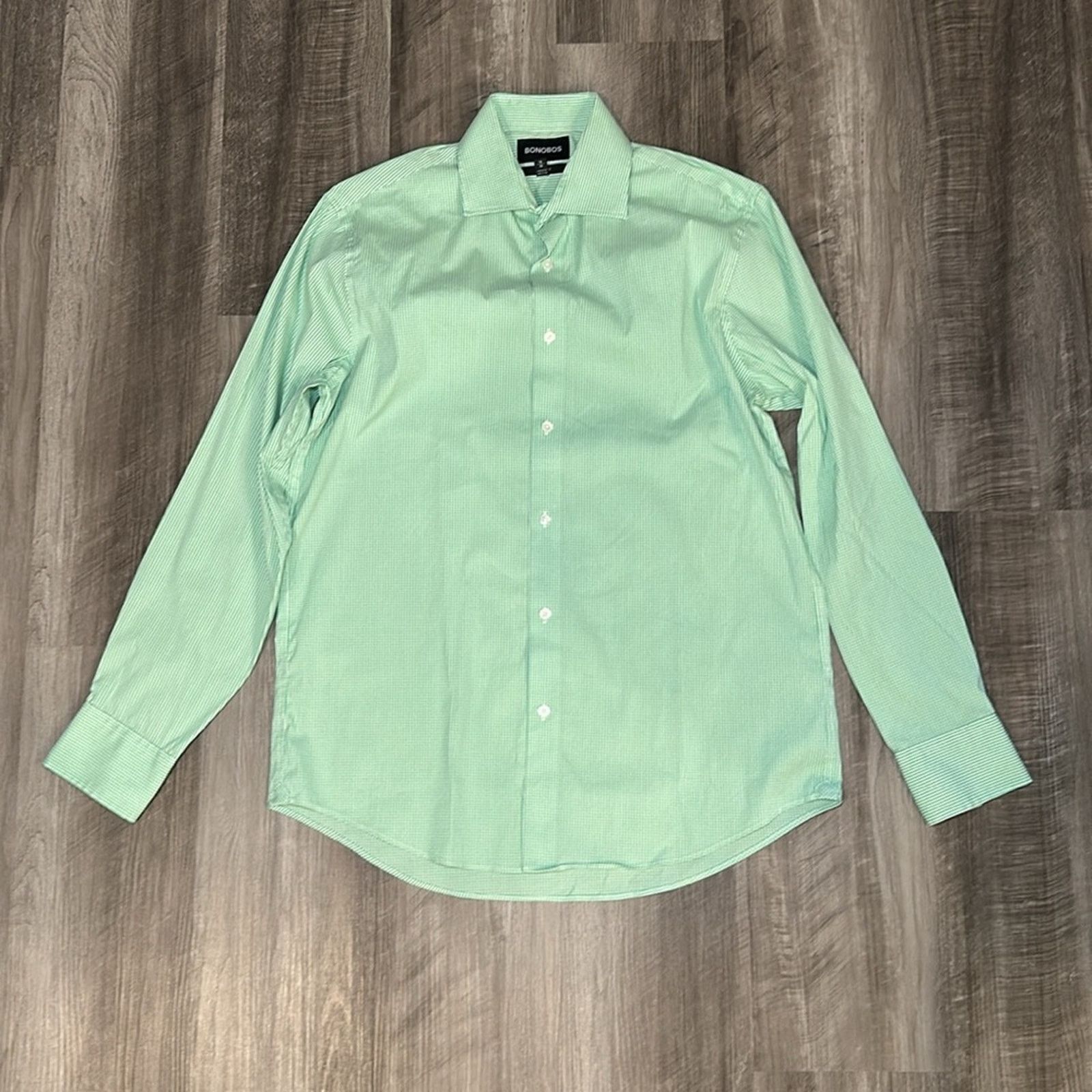 Bonobos Bonobos Standard Fit Spread Collar Long Sleeve - 16/36 (L) Size US L / EU 52-54 / 3 - 2 Thumbnail