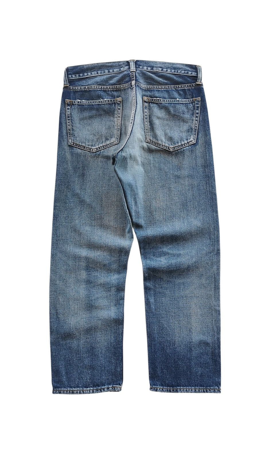 Eternal Eternal Deep Blue Selvedge Denim Jeans Size US 30 / EU 46 - 2 Thumbnail