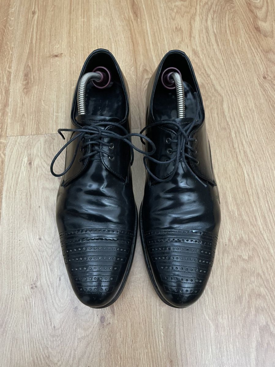 Prada Prada FW07 leather shoes Size US 11 / EU 44 - 1 Thumbnail