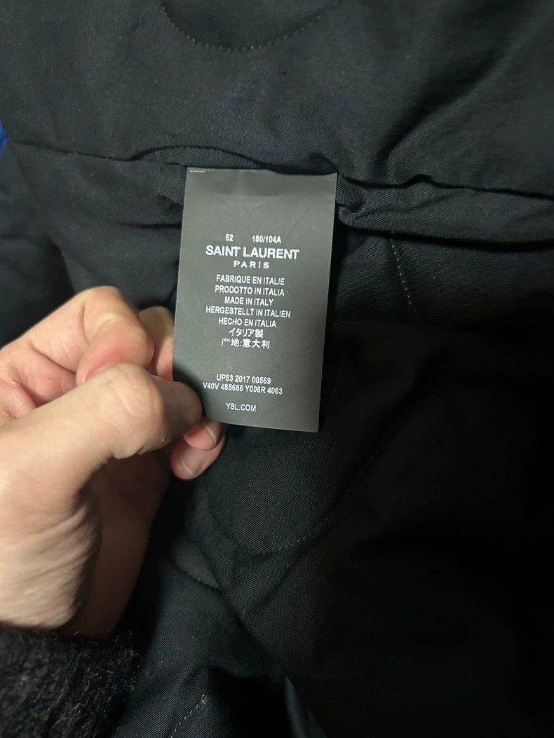 Saint Laurent Paris Saint Laurent Teddy Baseball Jacket for Men-2506 Size US L / EU 52-54 / 3 - 4 Thumbnail