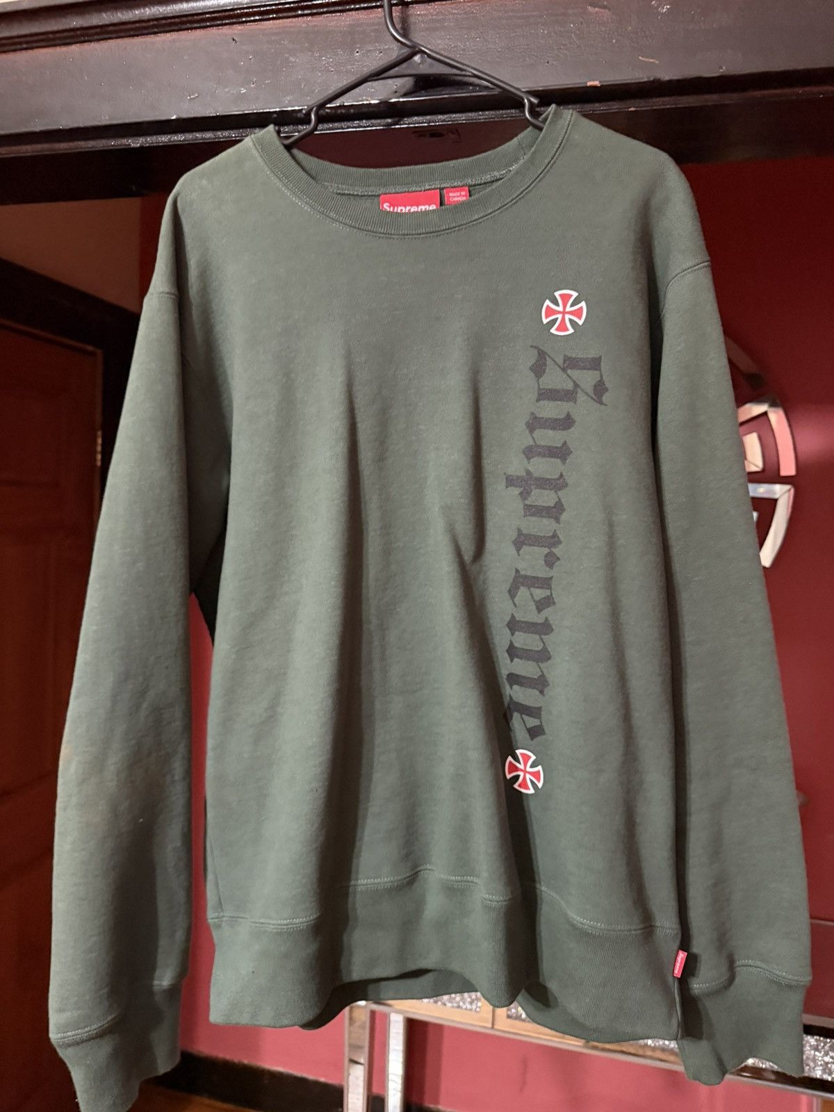 Supreme Supreme Fuck The Rest Crewneck Long Sleeve Size Large Size US L / EU 52-54 / 3 - 1 Thumbnail