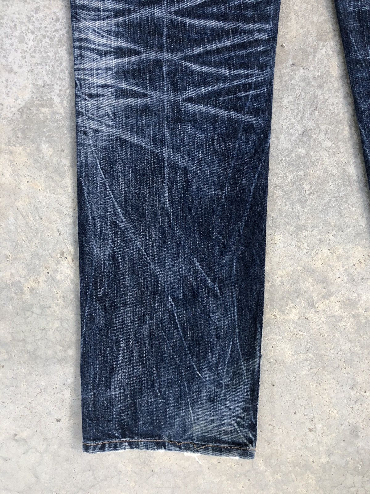Japanese Brand Japanese Skulls Embroidered Jeans Distressed Jeans Patchwork Size US 37 - 12 Thumbnail