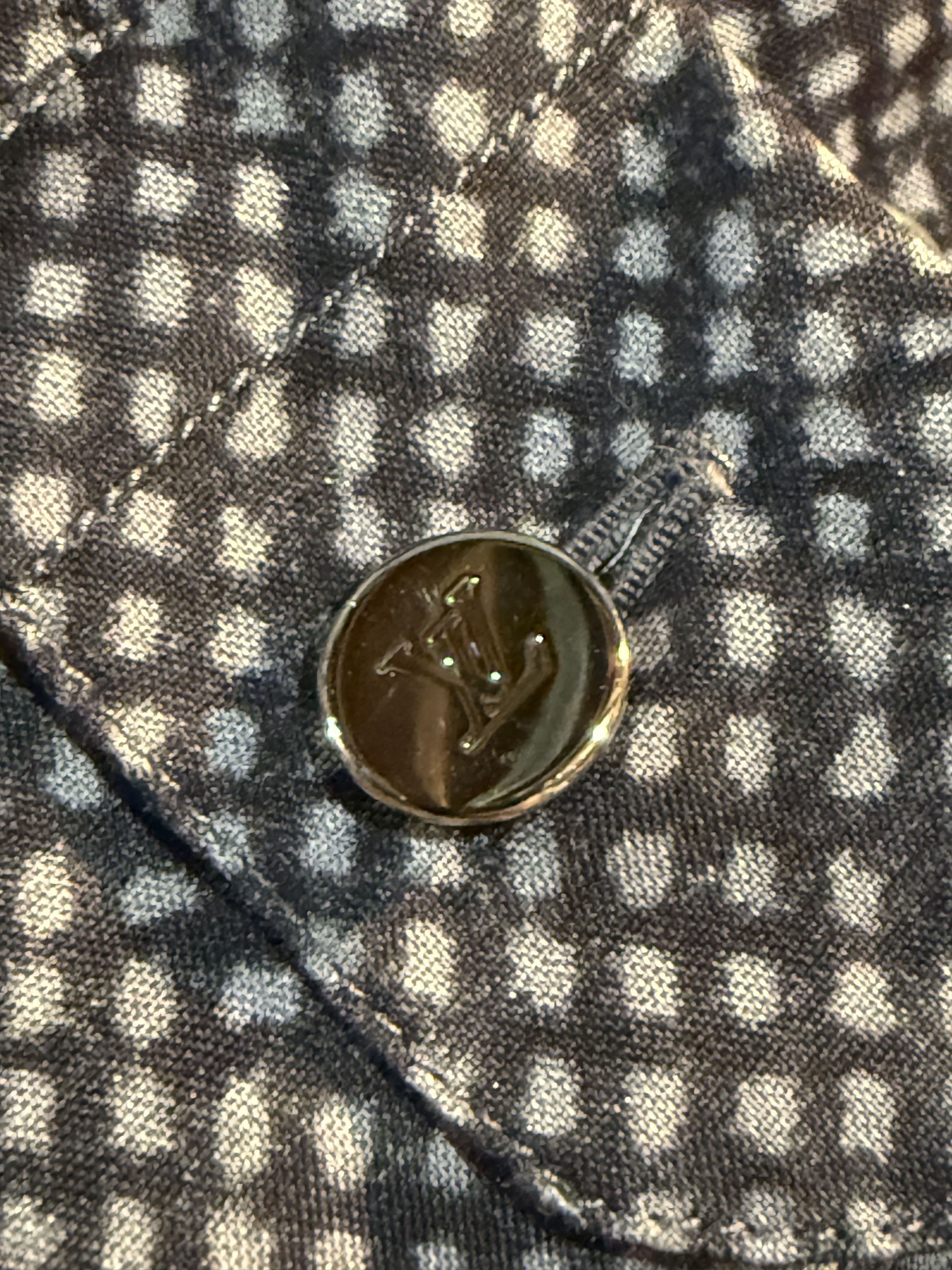 Louis Vuitton Louis Vuitton Zig Zag Printed Cotton Button Up Shirt Size US XL / EU 56 / 4 - 5 Thumbnail