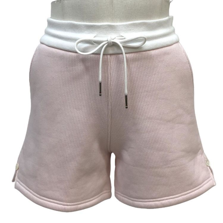 Thom Browne Thom Browne Pink Cotton Ribbed Shorts Size 42 Size 28" / US 6 / IT 42 - 1 Thumbnail