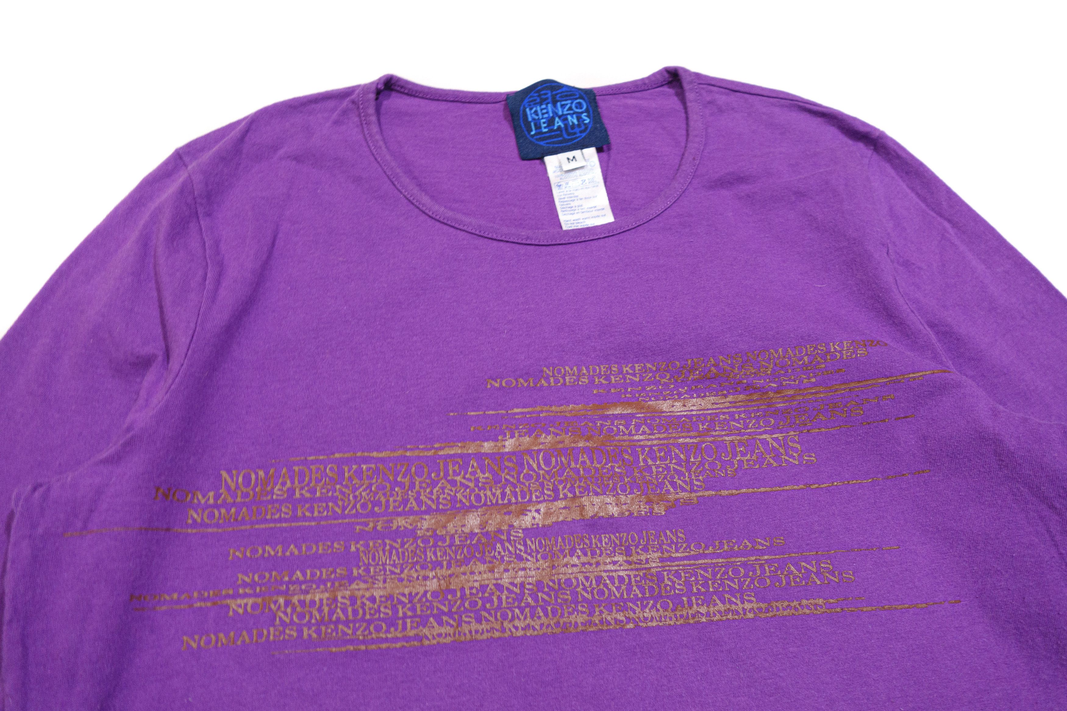 Kenzo 00S Logo Y2K Longsleeve Size M / US 6-8 / IT 42-44 - 3 Thumbnail
