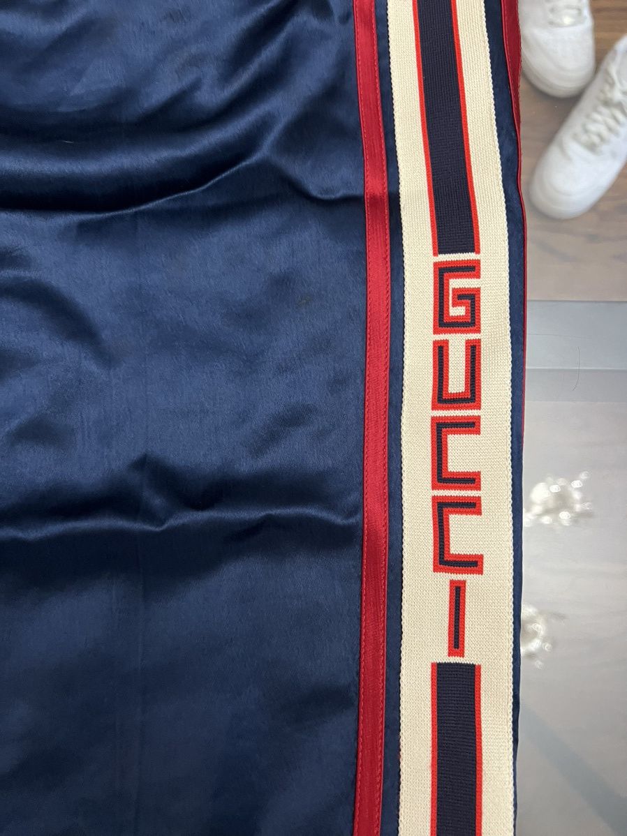 Gucci Gucci Blue Casual Pants with Side Stripes Size US 32 / EU 48 - 3 Thumbnail