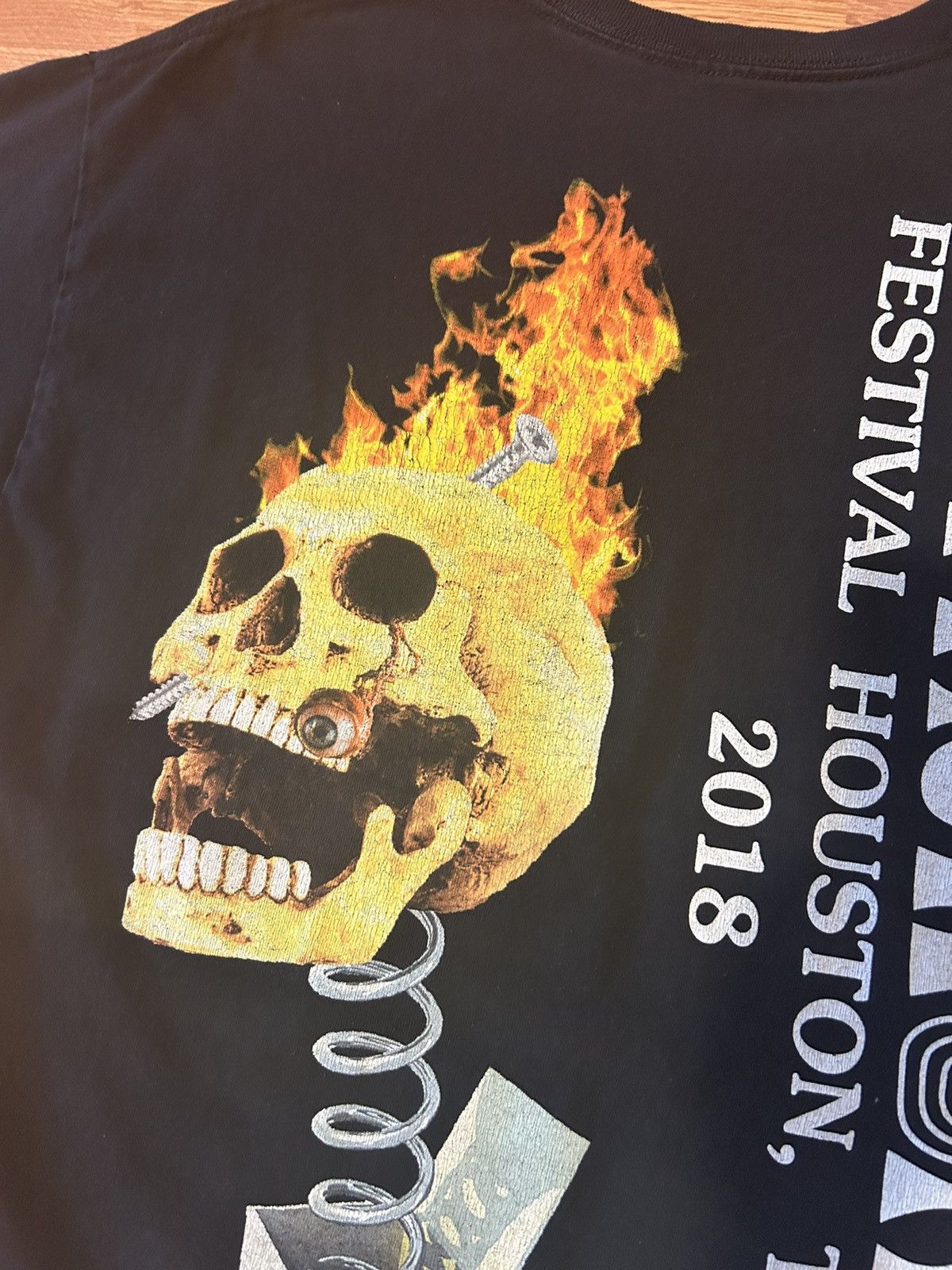 Travis Scott Travis Scott Astroworld - Skull In The Box Shirt - M Size US M / EU 48-50 / 2 - 4 Thumbnail