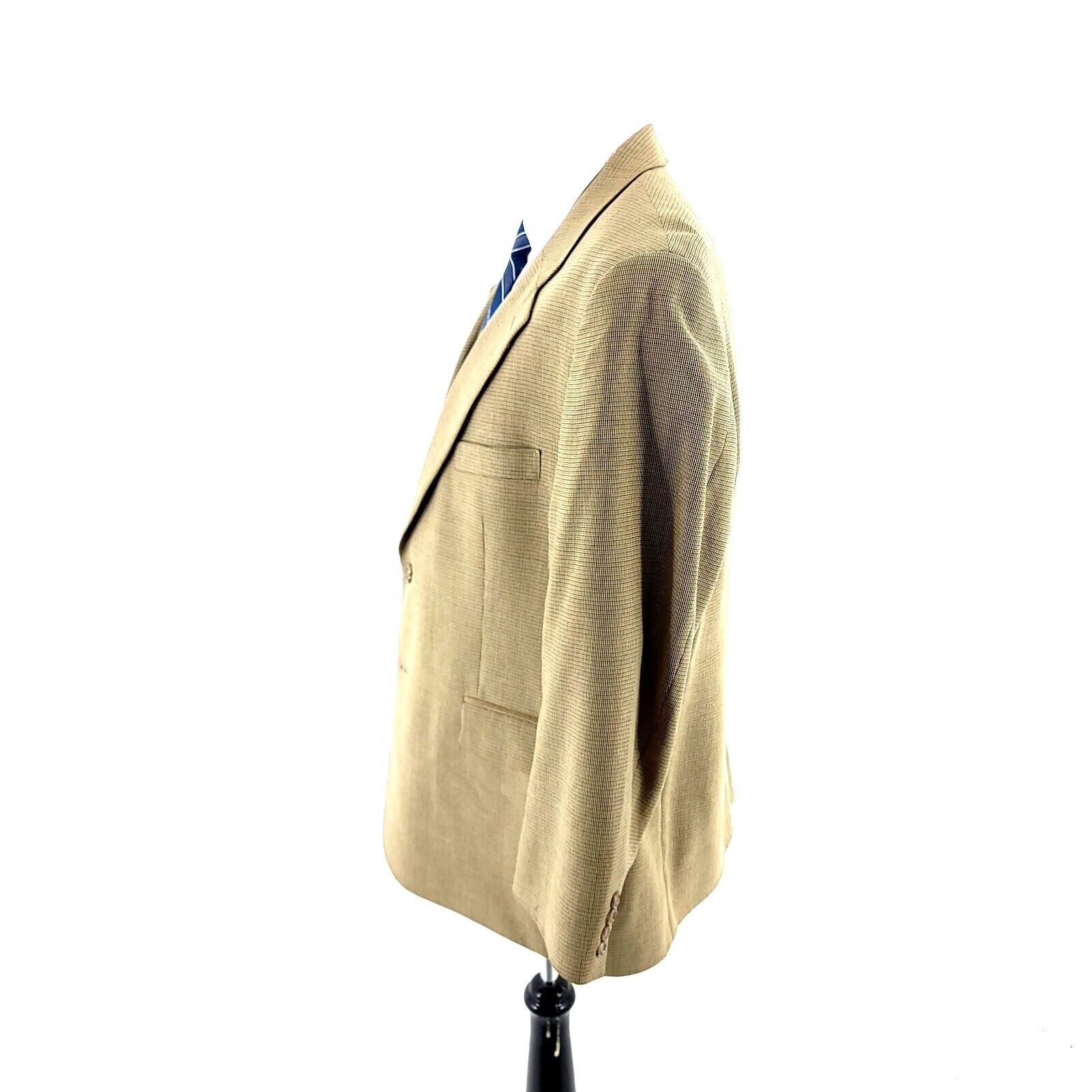 Brooks Brothers Brooks Brothers 346 Silk Wool 2 Button Sport Coat 42S Brown Size 42S - 5 Thumbnail