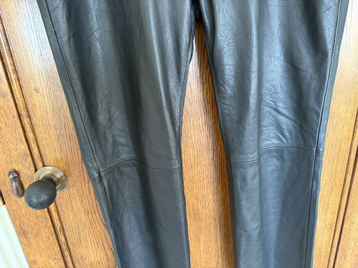 Saint Laurent Paris $3290 SS20 Saint Laurent leather pants jeans 52 Grail Size US 36 / EU 52 - 15 Thumbnail