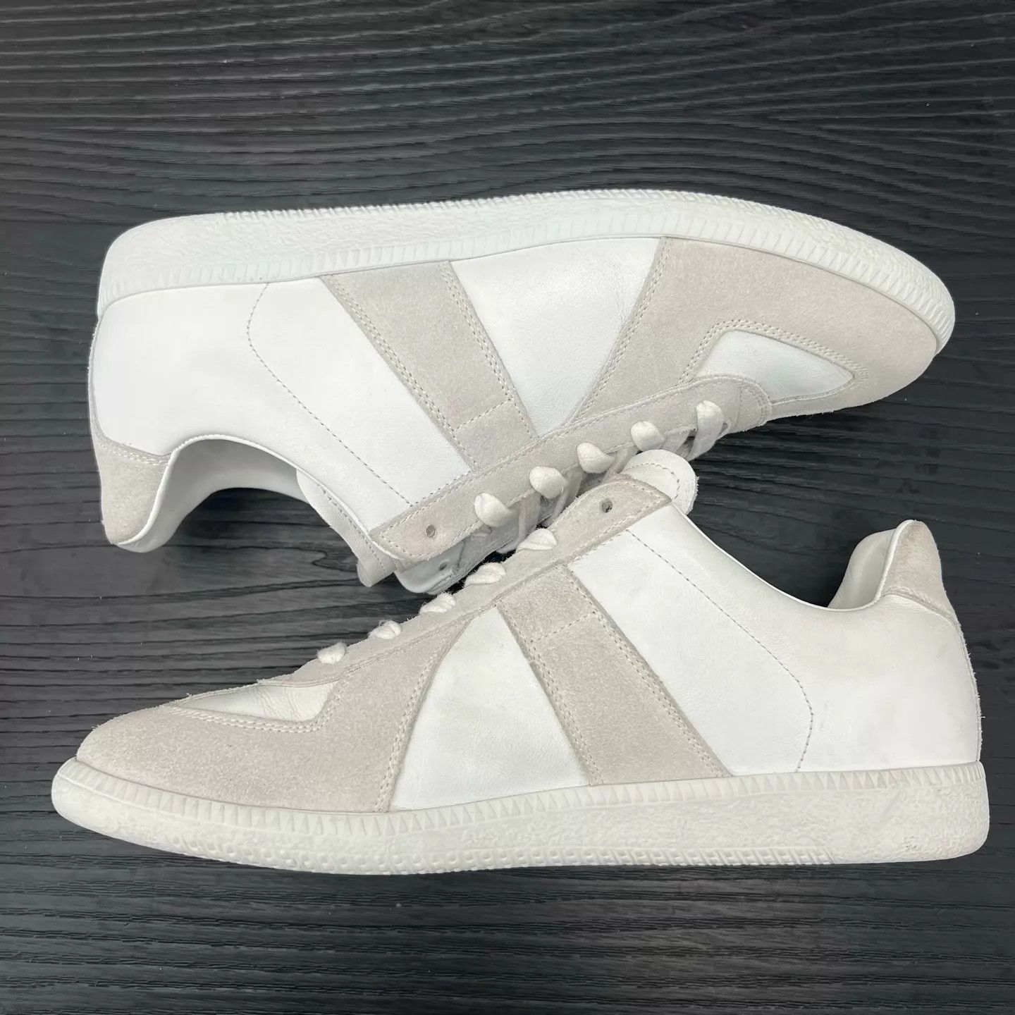Maison Margiela MM6 Like New White German Trainer Size 41 With Box Size US 8 / EU 41 - 2 Thumbnail