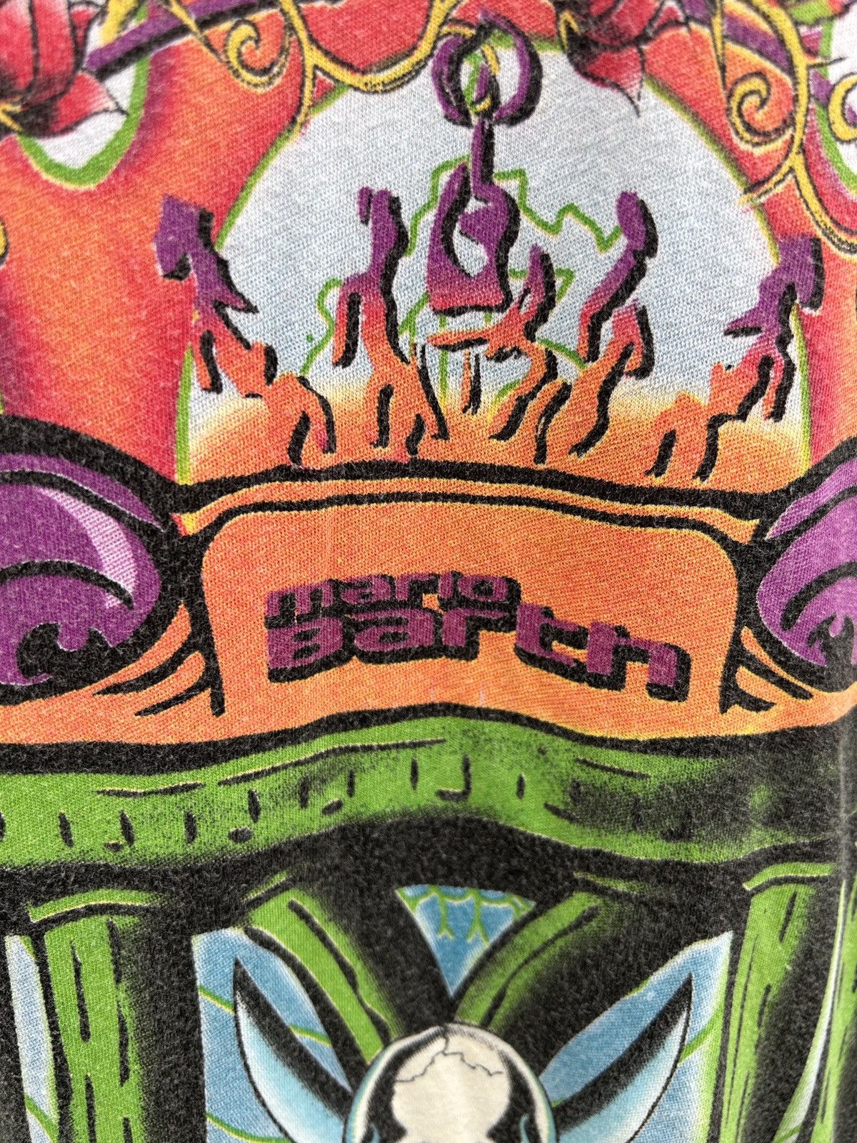 Christian Audigier Vintage Ed Hardy x Mario Barth 2008 Olympiastadion T-Shirt Size US L / EU 52-54 / 3 - 3 Thumbnail