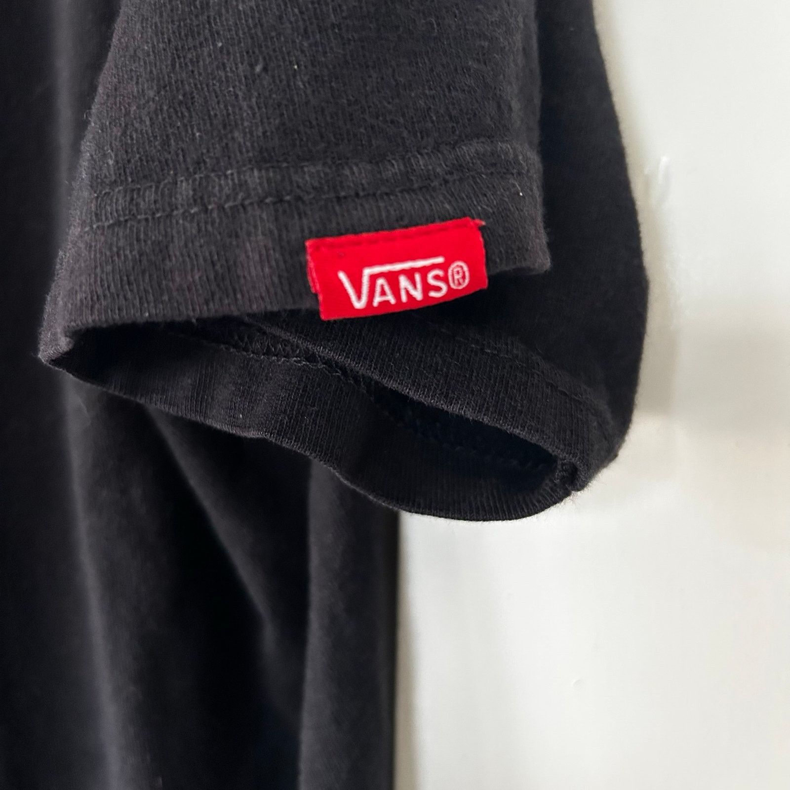 Vans Men’s vans classic black logo short sleeve T-shirt XL Size US XL / EU 56 / 4 - 5 Thumbnail
