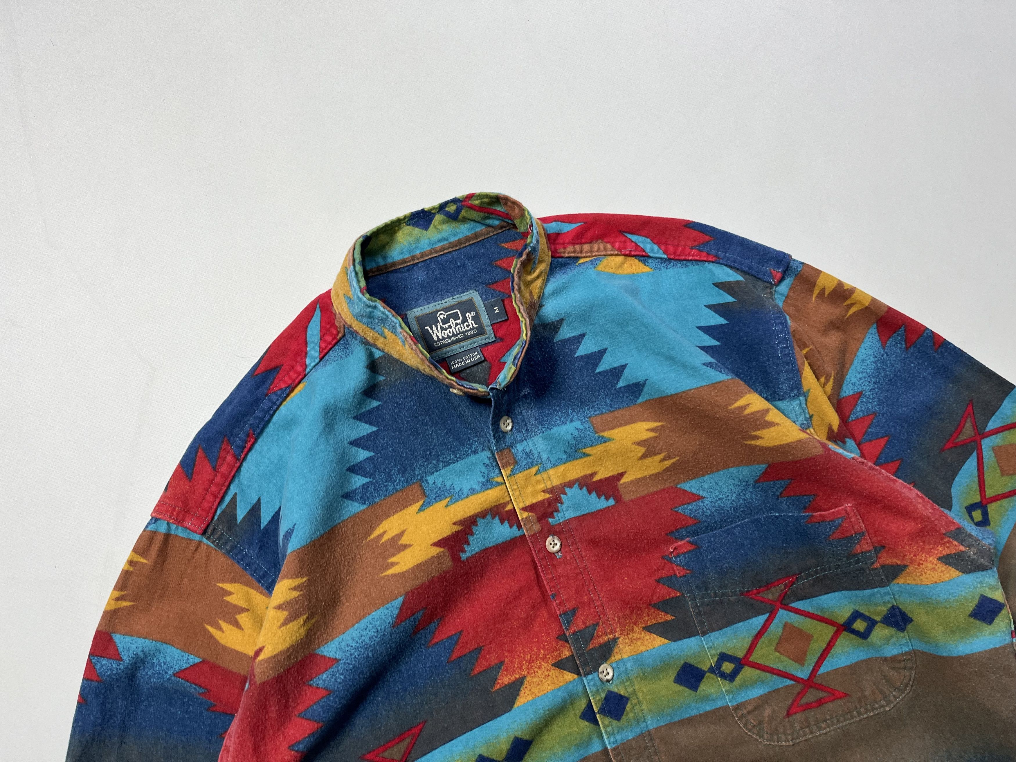 Vintage × Woolrich Woolen Mills Vintage Woolrich Shirts Size US M / EU 48-50 / 2 - 3 Thumbnail
