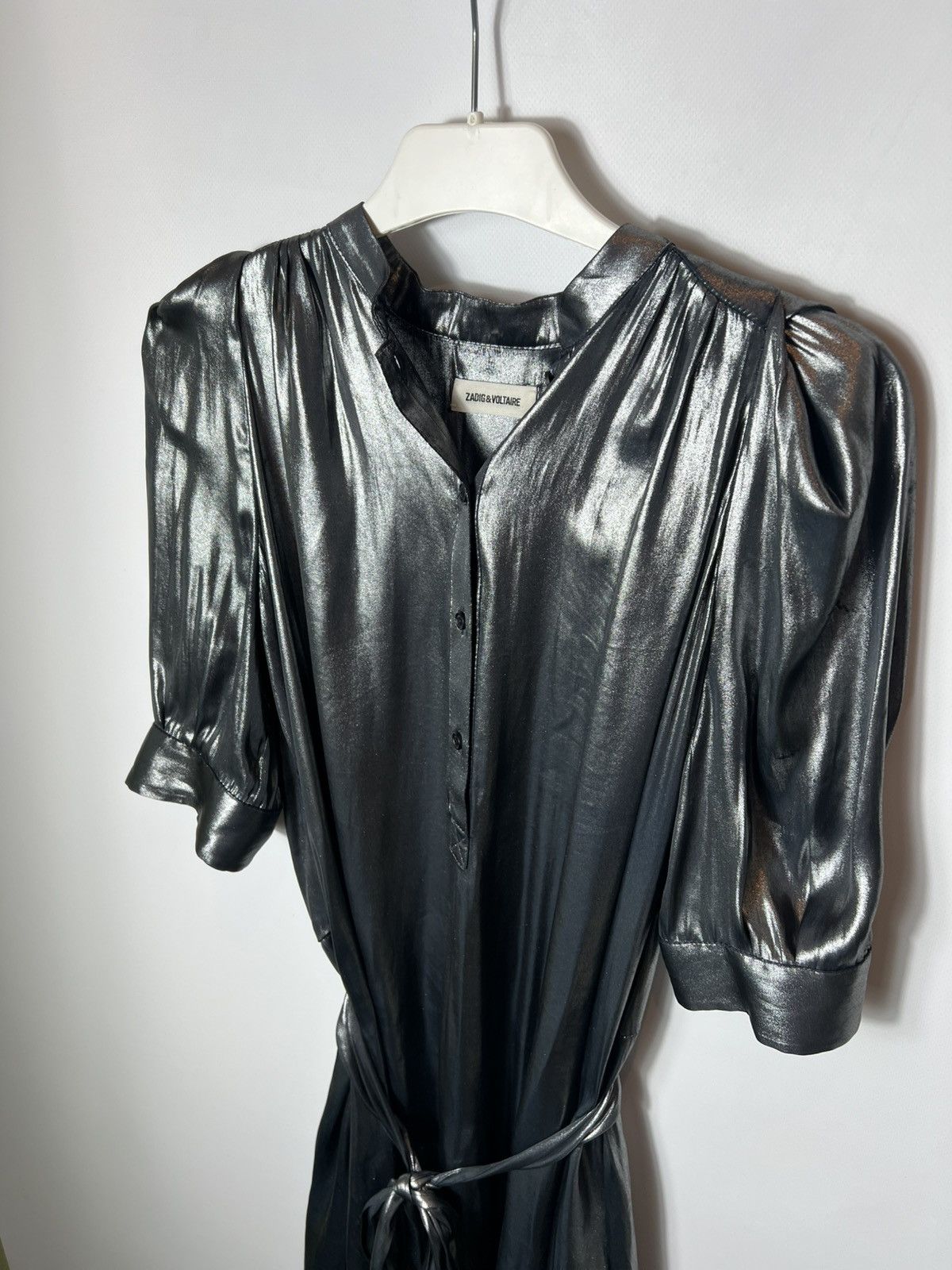 Zadig & Voltaire Vintage designer luxury Zadig & Voltaire Retouch Foil Dress Size XS / US 0-2 / IT 36-38 - 2 Thumbnail
