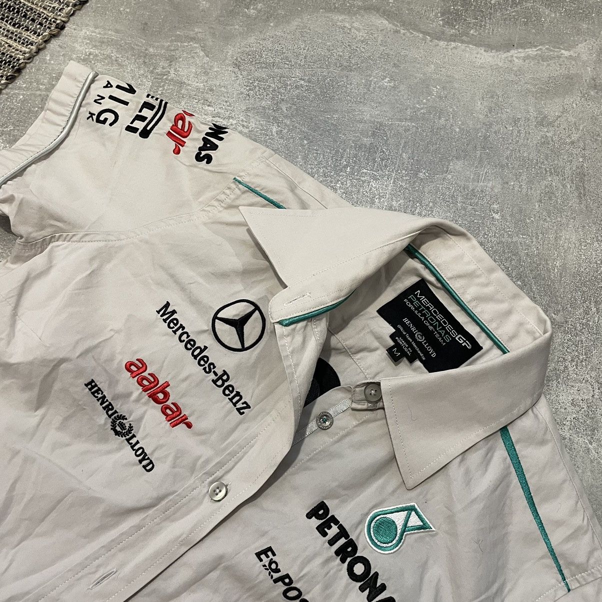 Japanese Brand × Mercedes-Benz MERCEDES BENZ AMG PETRONAS SHIRT BUTTON UPS USA JAPAN F1 Size US S / EU 44-46 / 1 - 2 Thumbnail