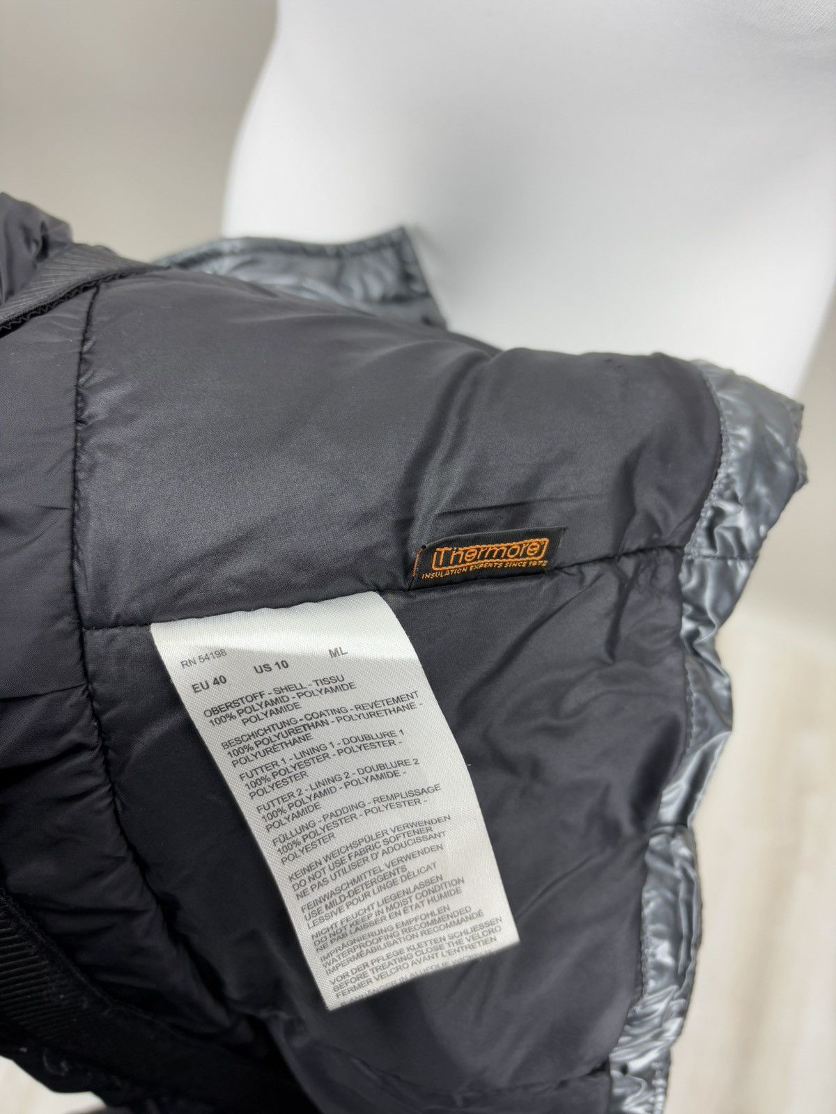 Bogner Womens ski jacket Bogner Fire Ice Size 40 Color Gray Size L / US 10 / IT 46 - 16 Thumbnail