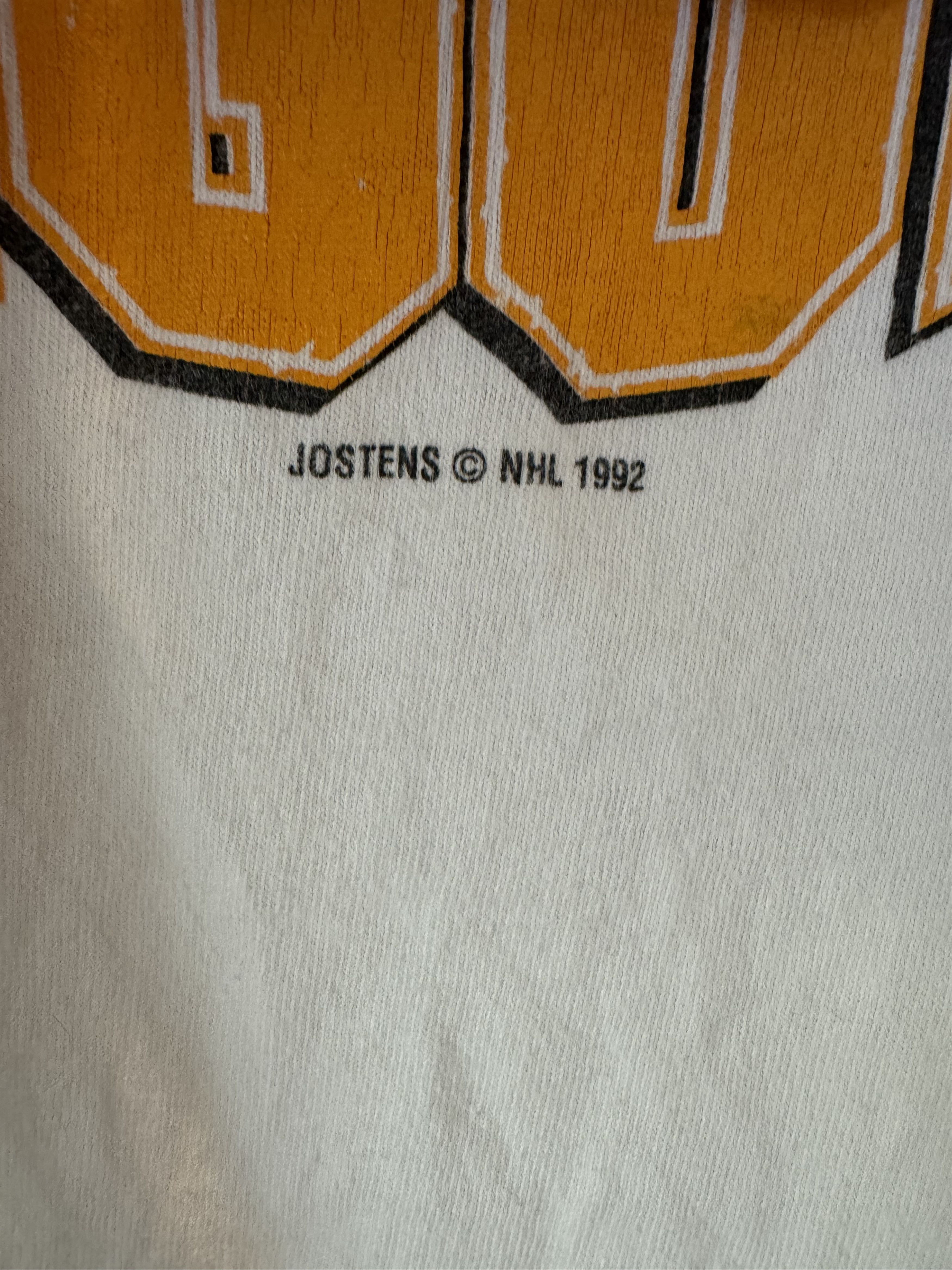 Fruit Of The Loom Vintage 1992 Pittsburgh Penguins Stanley Cup Champs T-Shirt Size US XL / EU 56 / 4 - 4 Thumbnail