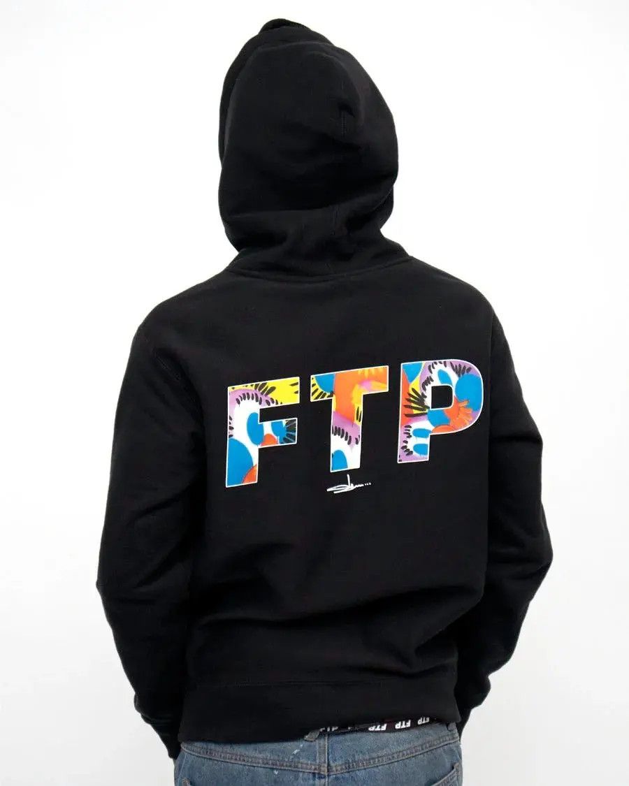 Fuck The Population FTP x SLAWN LOGO PULLOVER HOODIE (In Hand) Size US XL / EU 56 / 4 - 4 Thumbnail