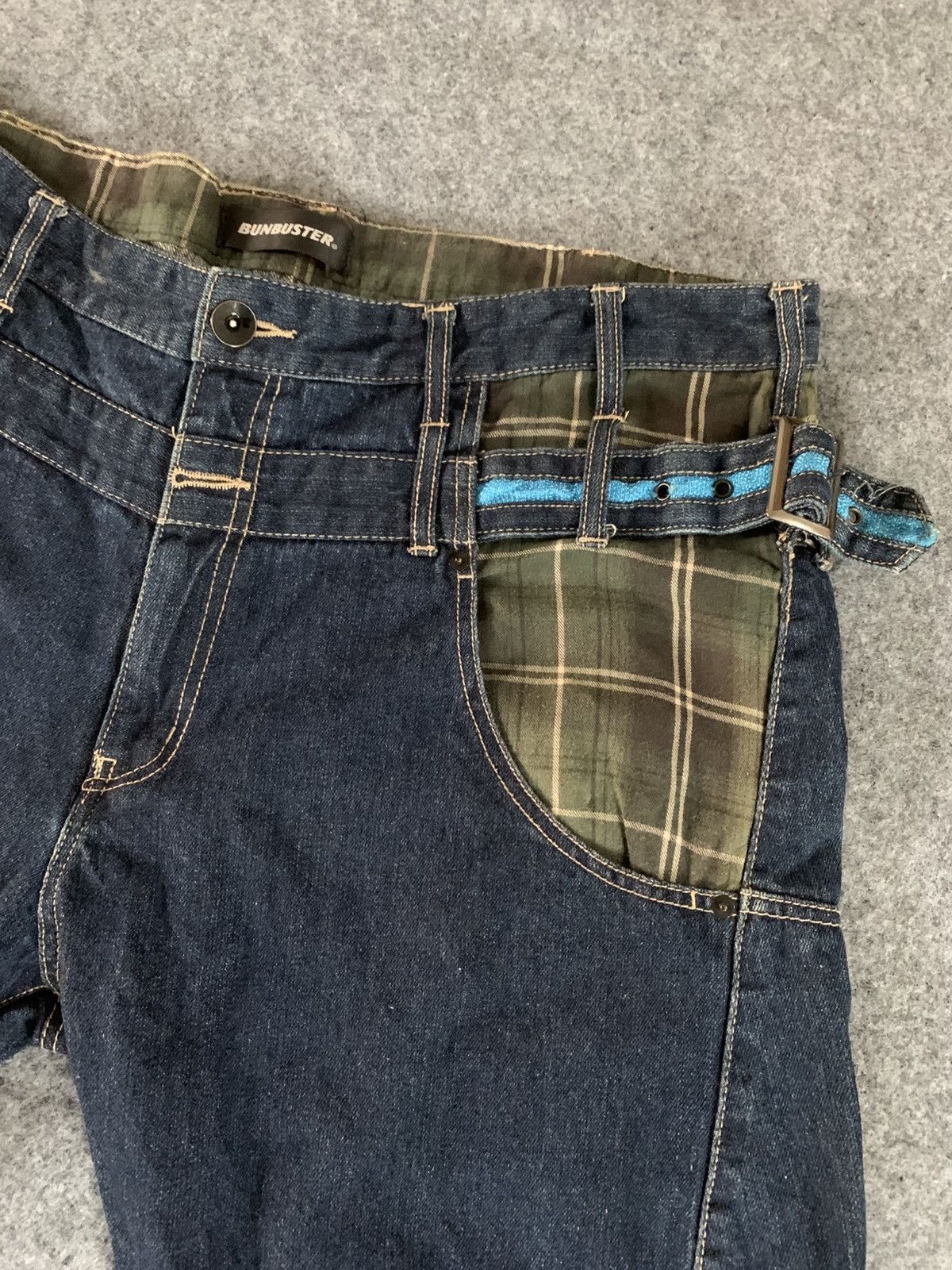 Japanese Brand Vintage Bunbuster Denim Size US 36 / EU 52 - 5 Thumbnail