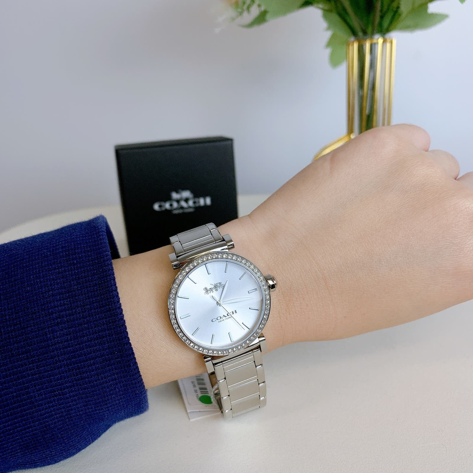 image of Coach 14503577 Madison Silver Nib Women's Watch