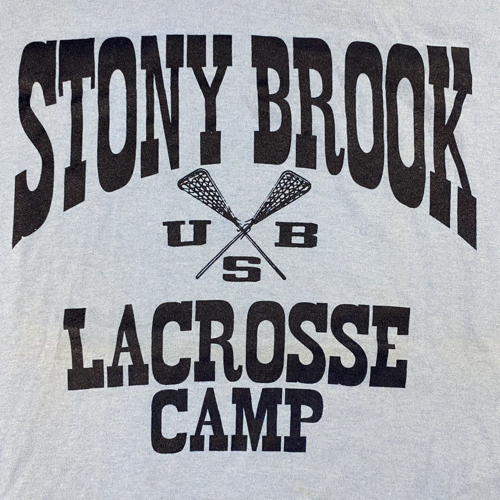 Jerzees VINTAGE 80S STONY BROOK UNIVERSITY LACROSSE CAMP T-SHIRT BLUE MENS L STONY BROOK LACROSSE CAMP USA UNIVERSITY GRAPHIC T-SHIRT NikeOops Size US L / EU 52-54 / 3 - 2 Thumbnail