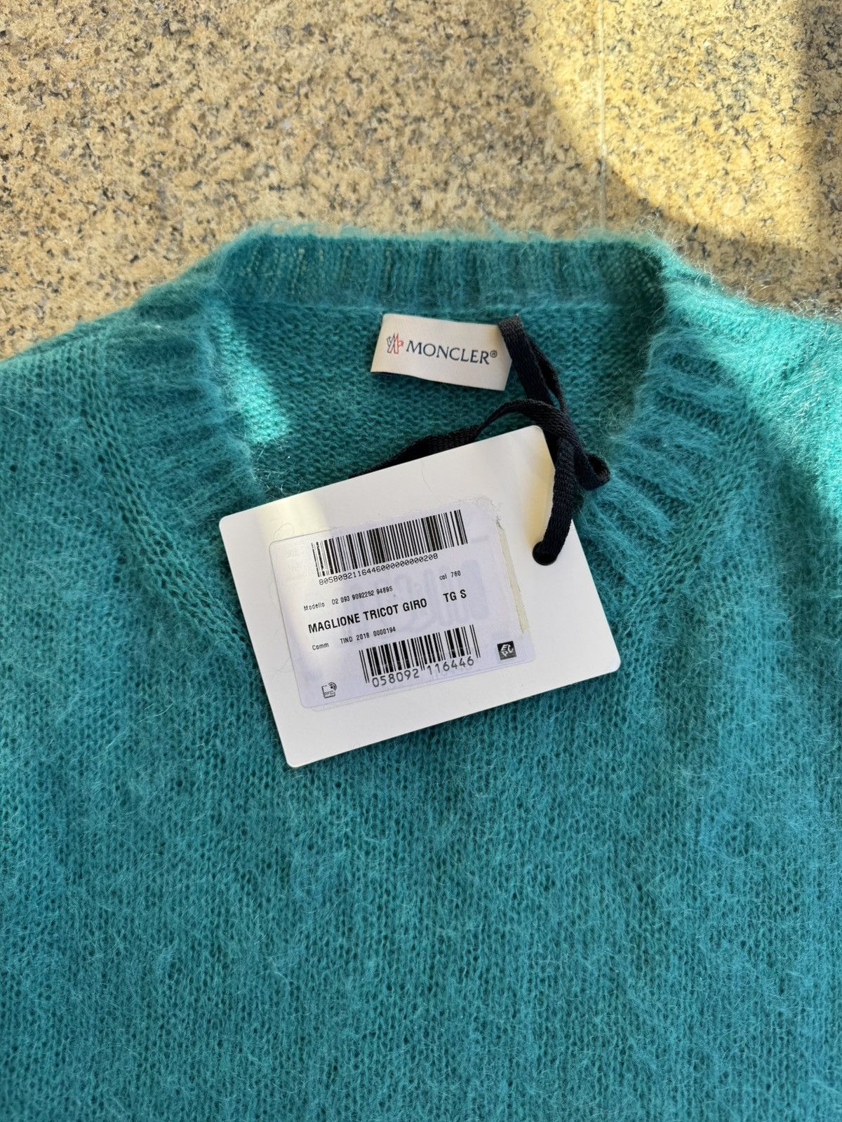 Moncler Moncler Wool Mohair Knit Sweater Sweatshirt Pullover Size US S / EU 44-46 / 1 - 8 Thumbnail