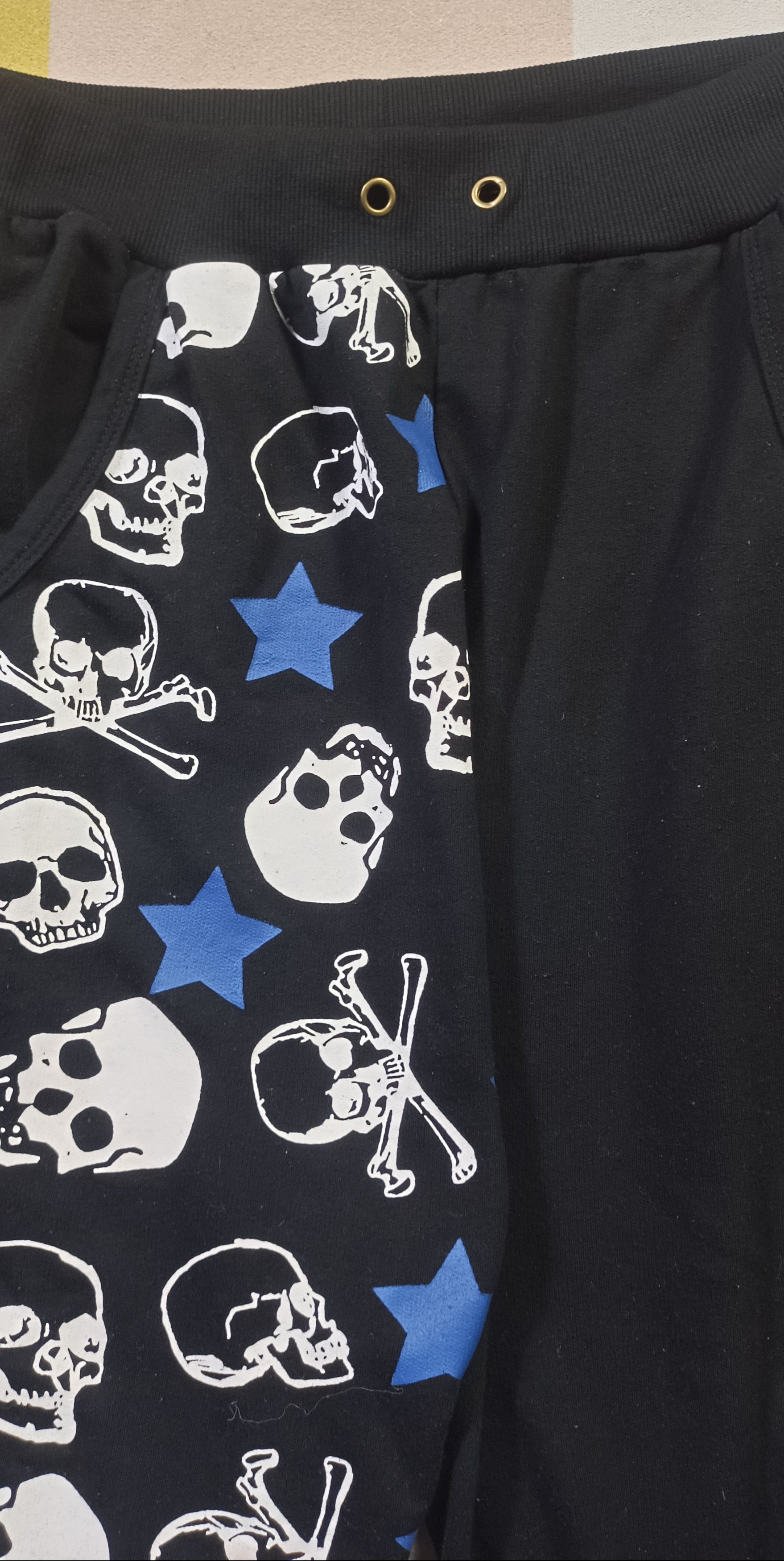 If Six Was Nine Funny Skull Mirror Jogger Pants Ifsixwasnine lgb style Size US 38 / EU 54 - 3 Thumbnail