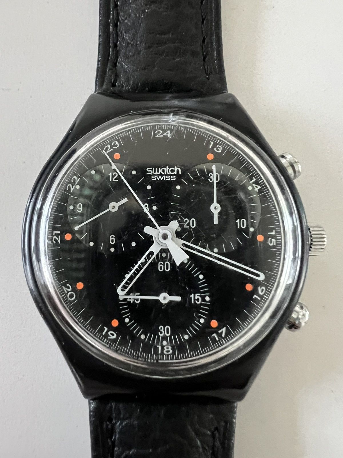 Swatch Vintage 1990s Swatch Chronograph Size ONE SIZE - 1 Thumbnail