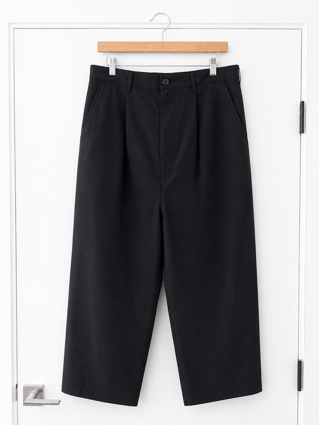 New Season Commes Des Garçons Black Trousers