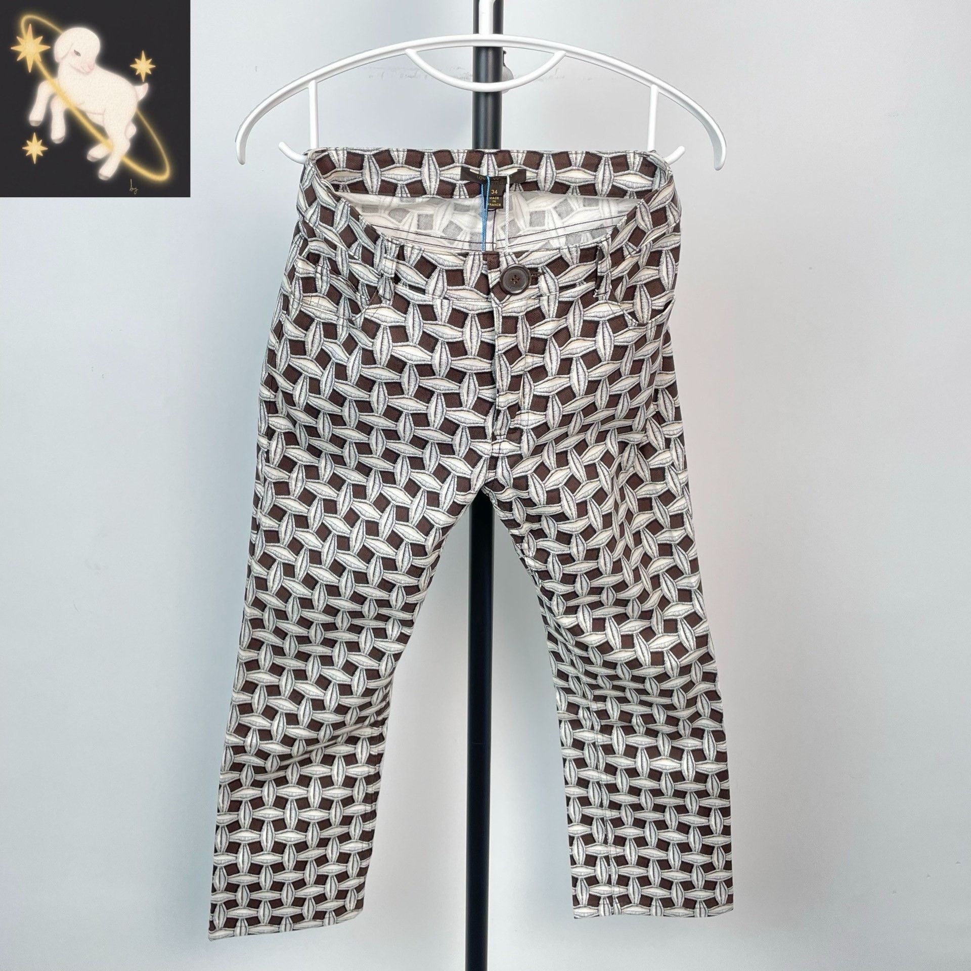 Louis Vuitton Louis Vuitton Pants 34 Women Size 34" / US 12 / IT 48 - 1 Thumbnail