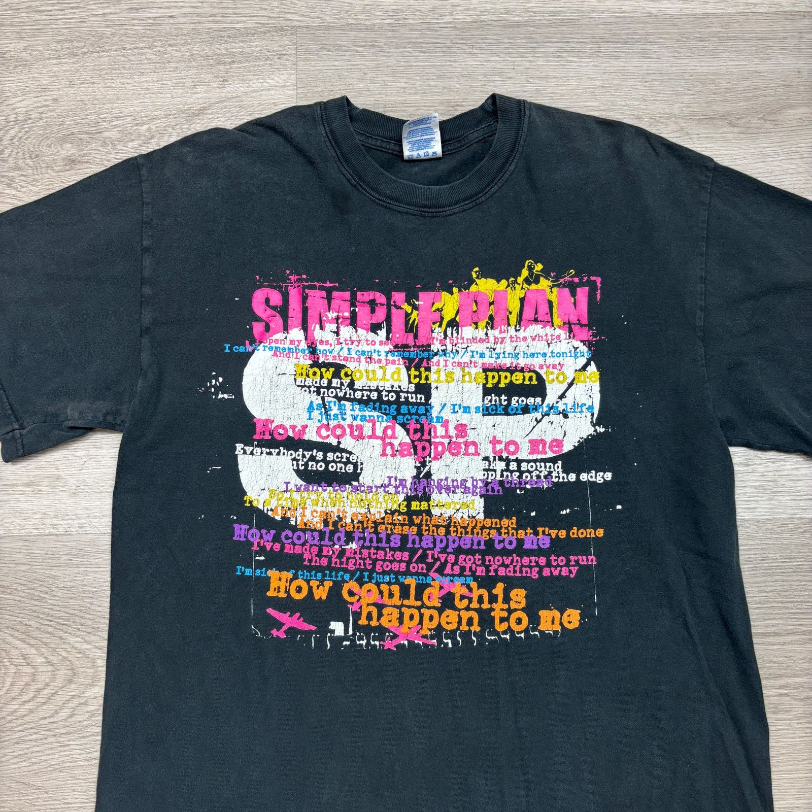 Band Tees × Vintage VTG Y2K Simple Plan How Could This Happen To Me Tee Men's L Size US L / EU 52-54 / 3 - 2 Thumbnail