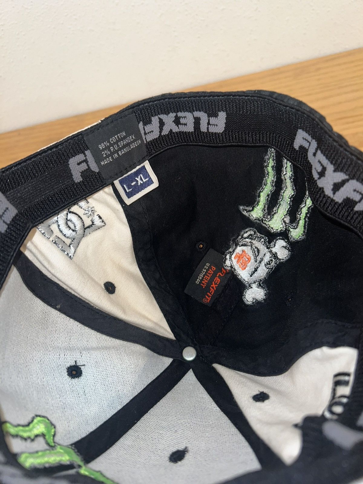 Vintage Vintage Ken Block 43 Pirelli DC Monster Energy Flex Fit Hat Size ONE SIZE - 7 Thumbnail
