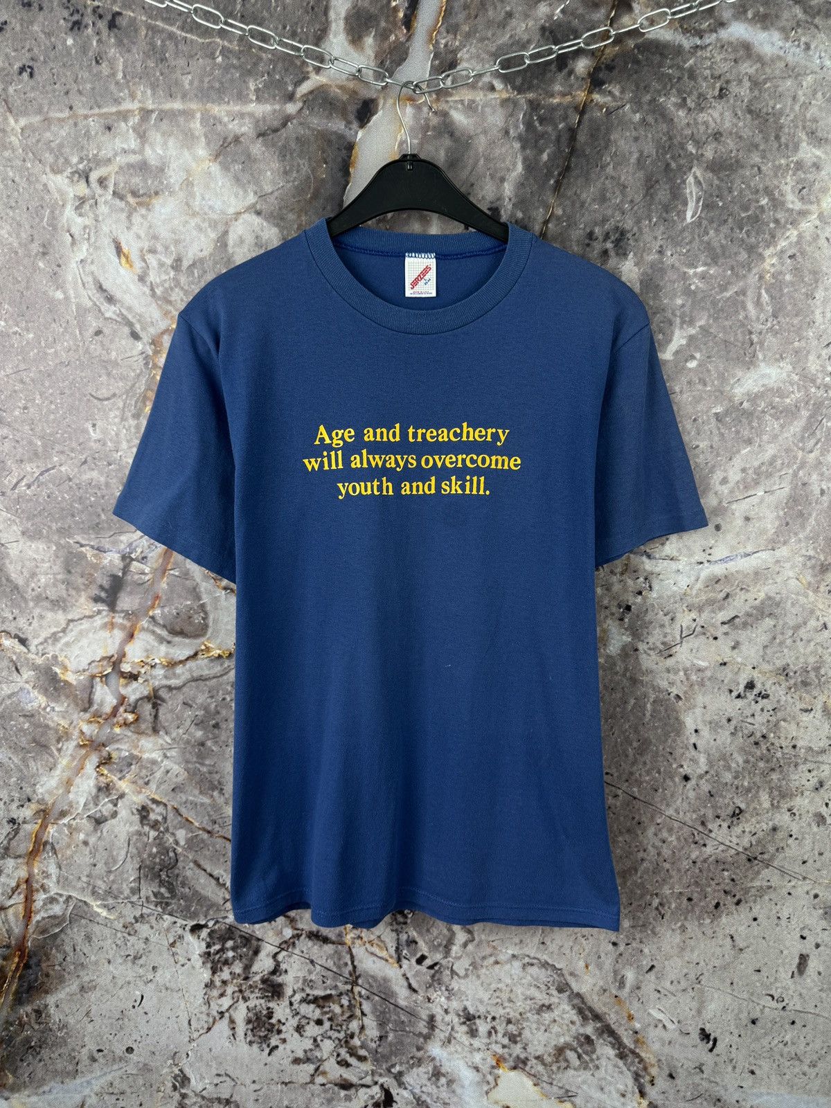 Vintage Men’s Jerzees T-Shirt Made In USA Size Large Size US L / EU 52-54 / 3 - 1 Thumbnail