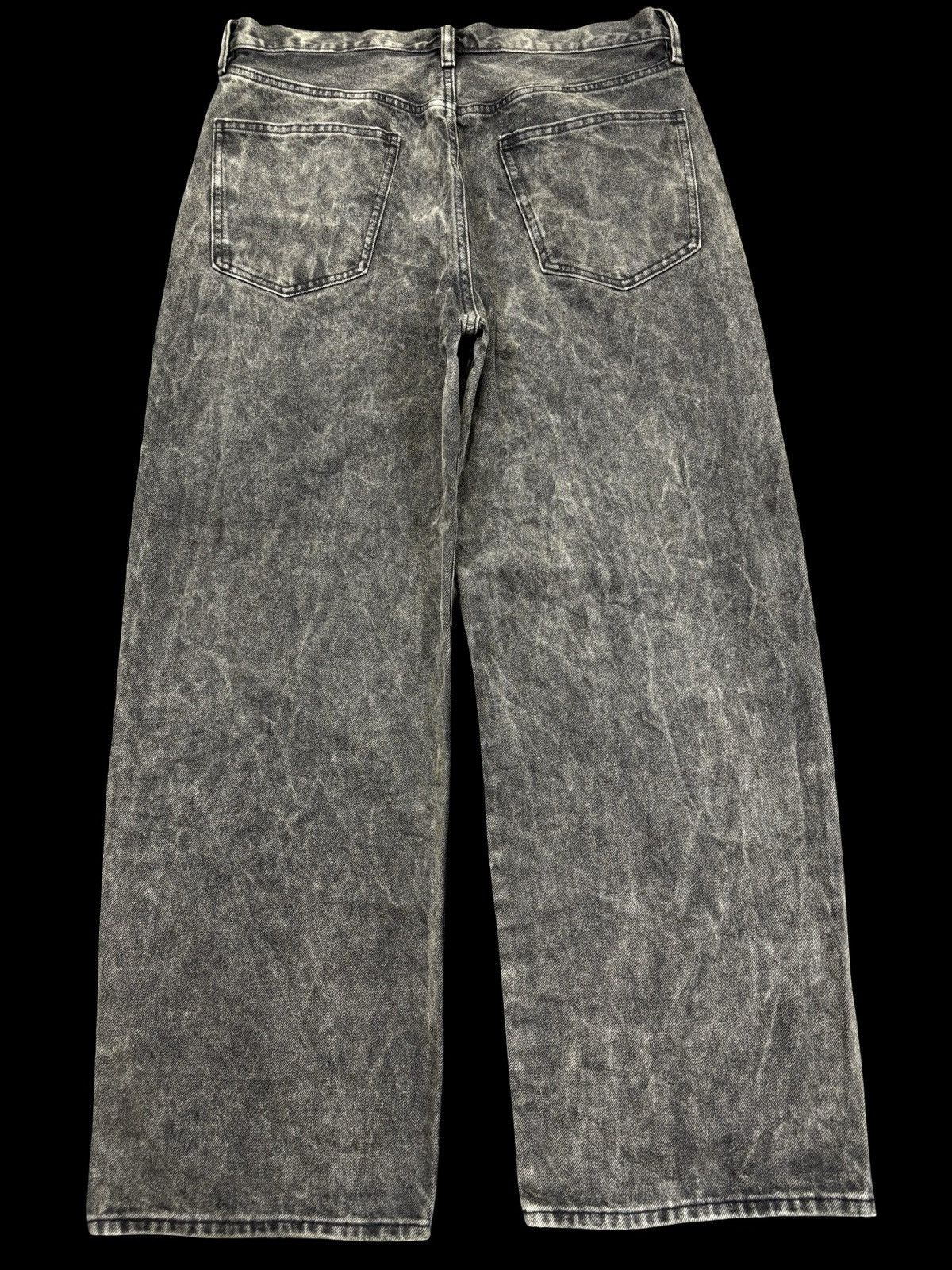 GU 💥Smoky Fades💥Very Rare Gu Wide Baggy Denim F798 Size US 34 / EU 50 - 2 Thumbnail