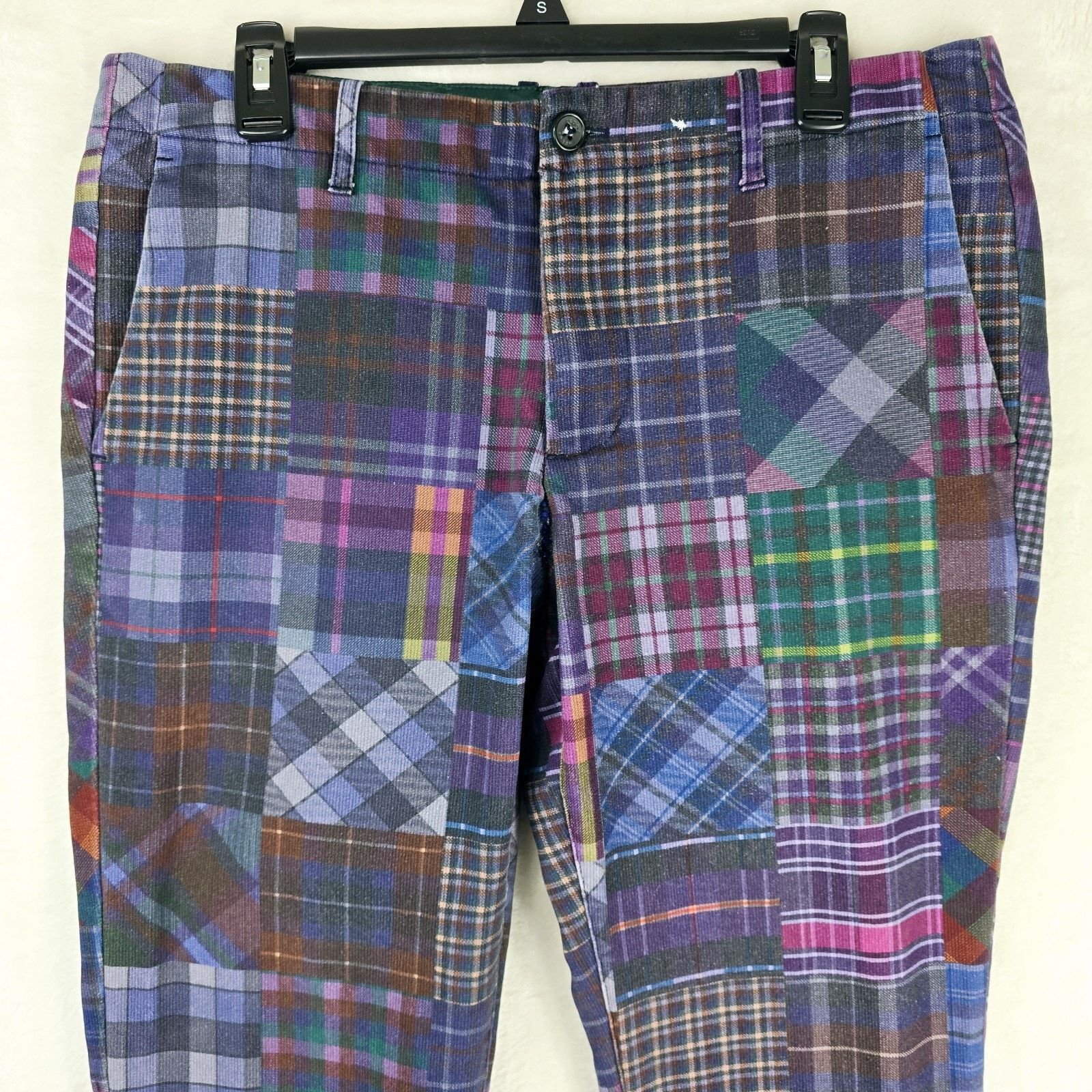 Teddy Fresh TEDDY FRESH Plaid Pants Size 36 36x28 Golf SEE PICS FLAW Size US 36 / EU 52 - 3 Thumbnail