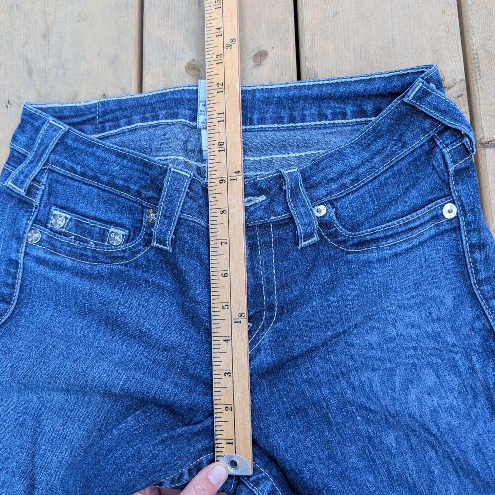 True Religion True Religion Jeans Women 29 Blue Denim Medium Wash Skinny Size 29" - 4 Thumbnail