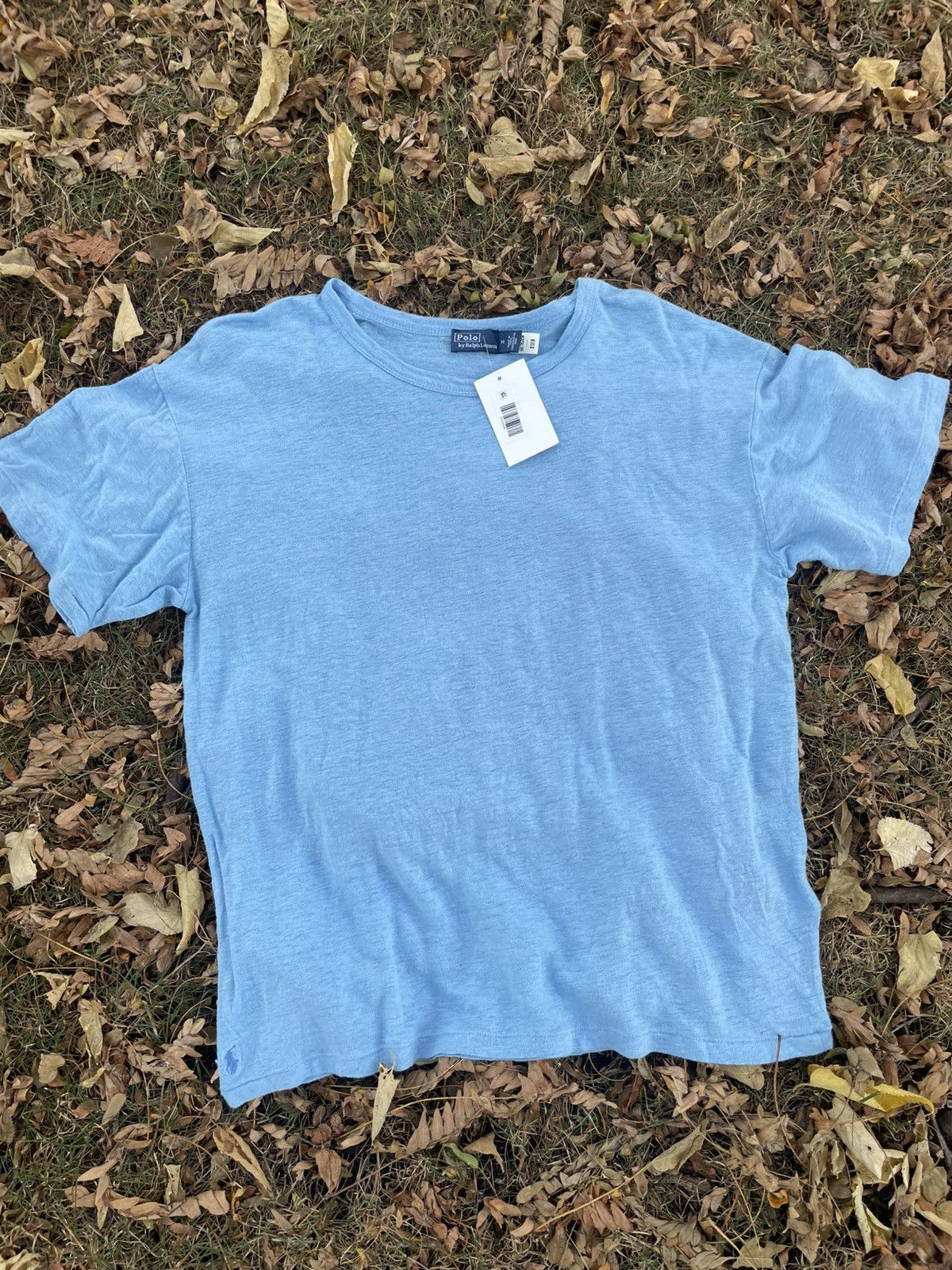 Polo Ralph Lauren Linen Tee Size US M / EU 48-50 / 2 - 1 Thumbnail