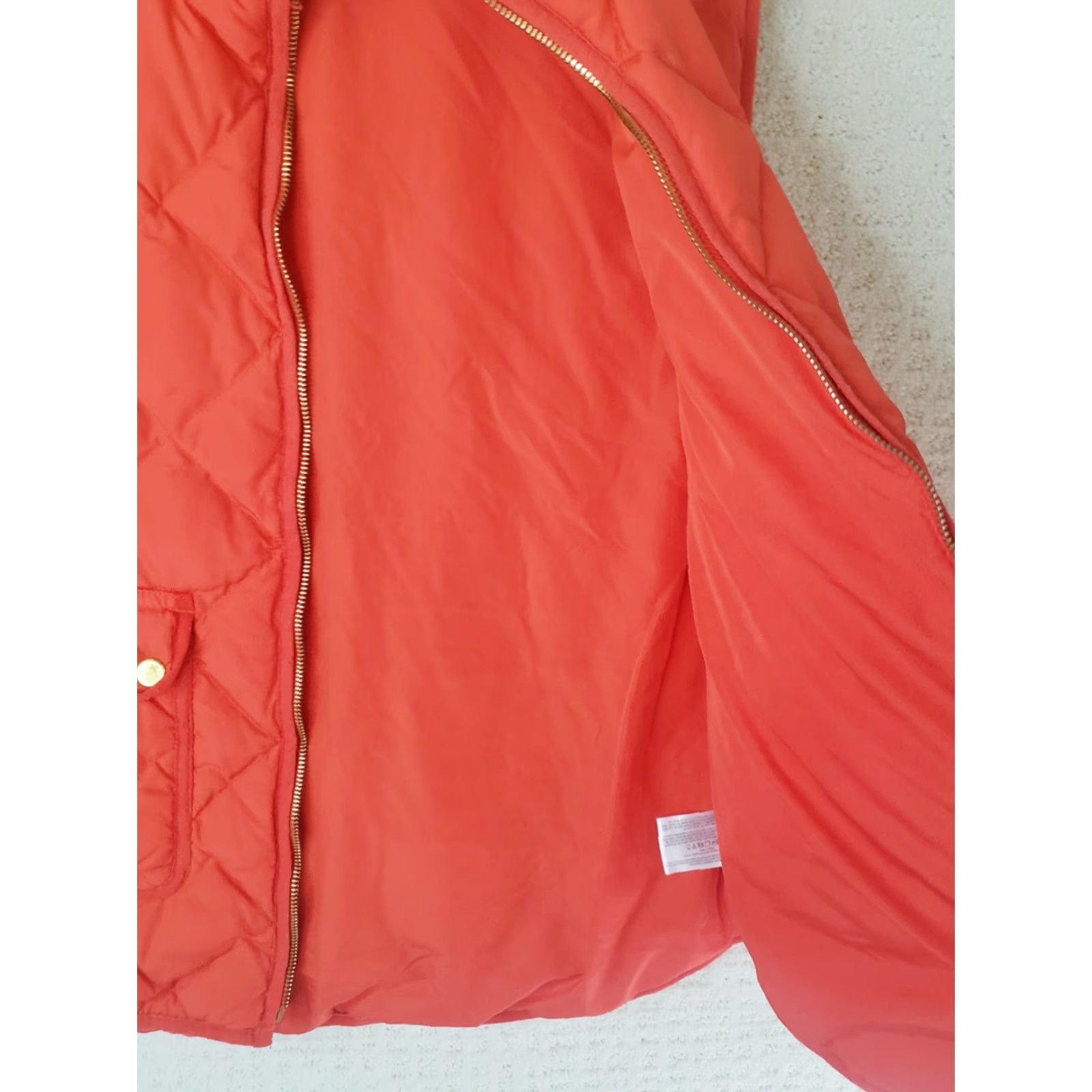 Vintage Woolrich Vest Red L Down Woolrich Full Zipper Puffer Pockets Woolrich Women Regular Size Vest Womens Size L / US 10 / IT 46 - 5 Thumbnail