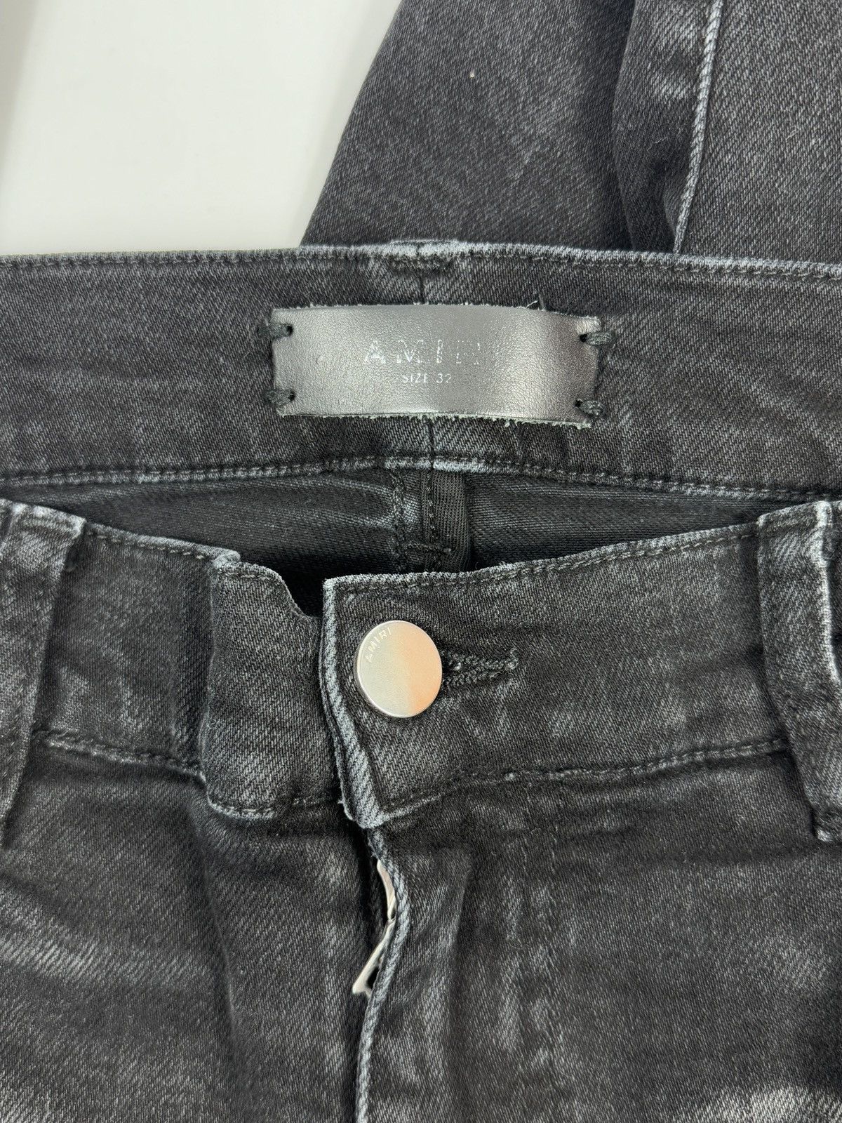 Amiri DISTRESSED DENIM JEANS Size US 32 / EU 48 - 5 Thumbnail
