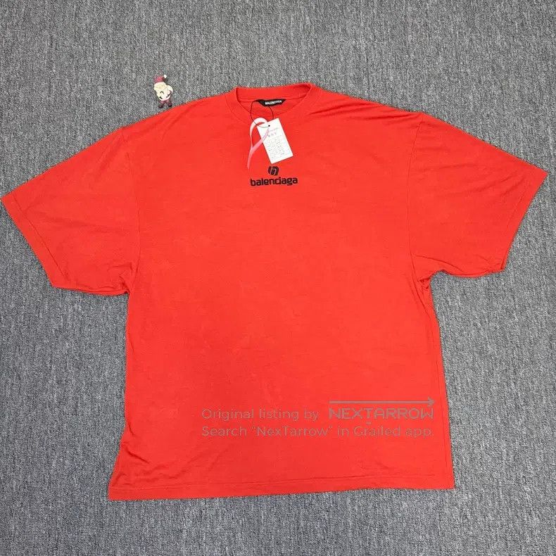 Balenciaga Balenciaga Casual simple Joker T-shirt orange Size US S / EU 44-46 / 1 - 1 Thumbnail