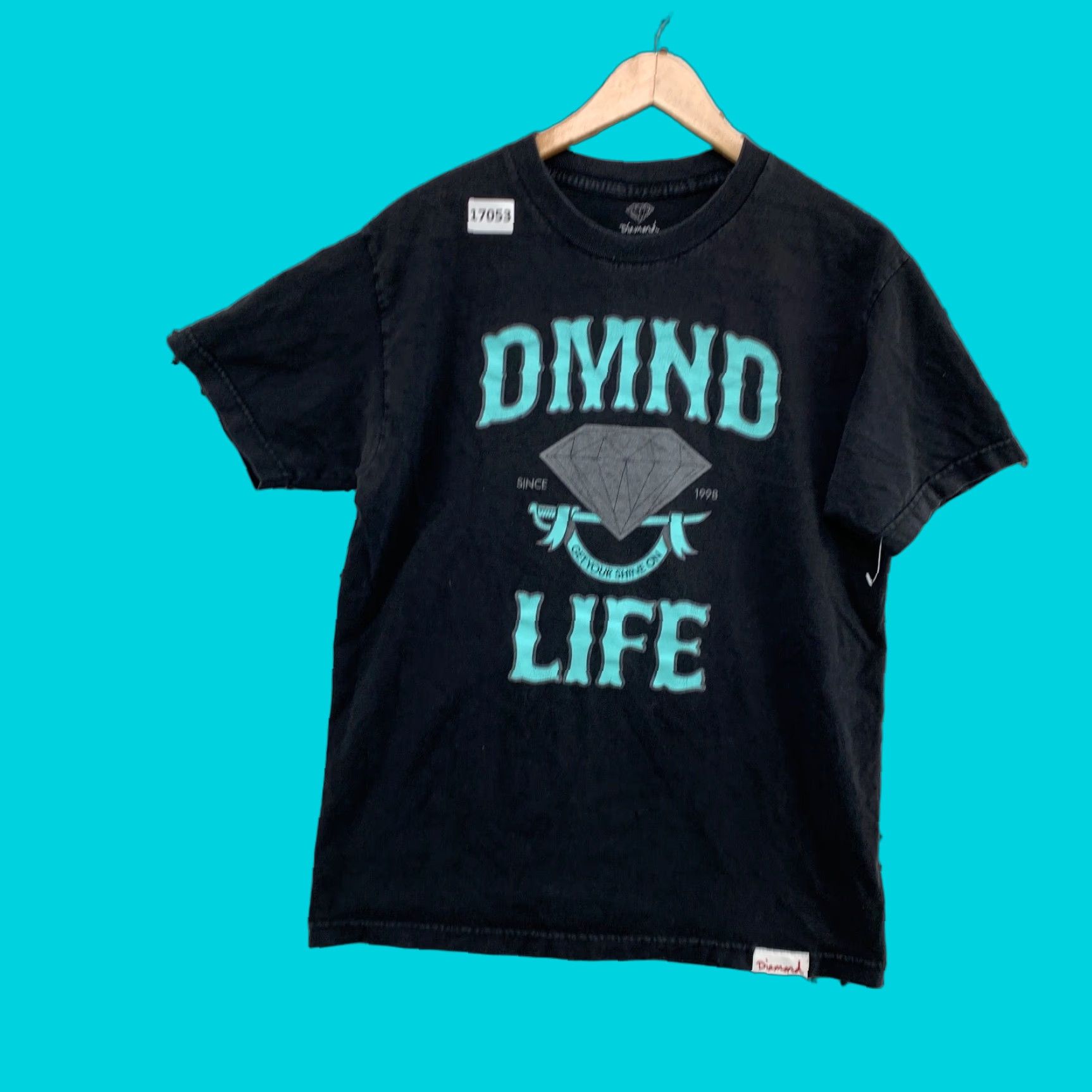 Diamond Supply Co. Diamond Supply Life Shirt Men Medium Black Short Sleeve Skateboard Size US M / EU 48-50 / 2 - 1 Thumbnail