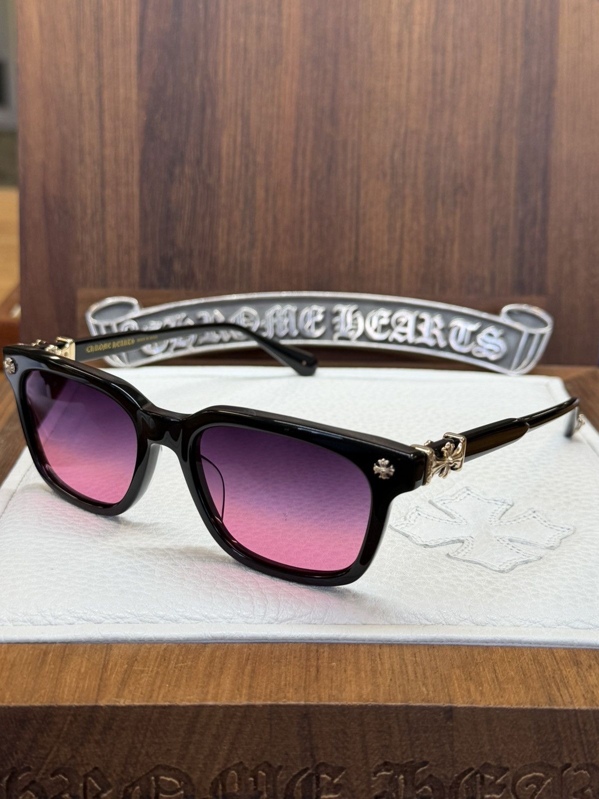 Chrome Hearts Chrome Hearts Cox Ucker Sunglasses Size ONE SIZE - 7 Thumbnail
