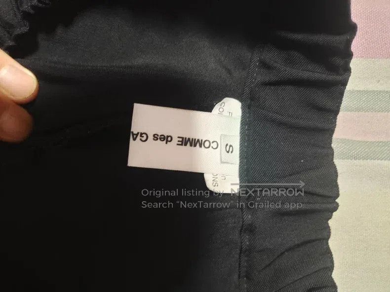 Comme des Garcons Comme Des Garcons size S Women's Drawstring Lantern Pants Size 23" - 2 Thumbnail