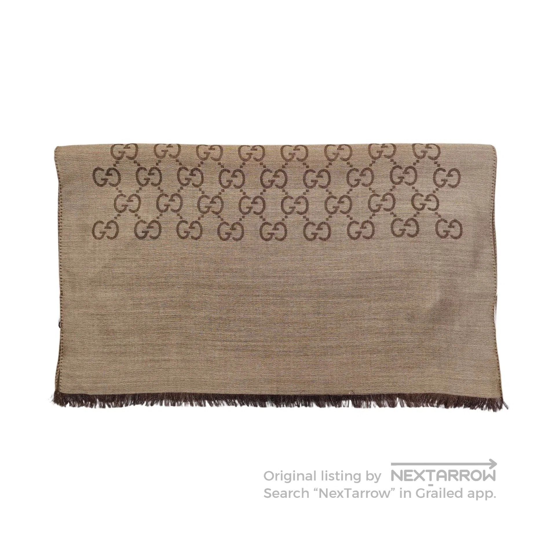 Gucci Gucci Double G Wool Scarf. Size ONE SIZE - 1 Thumbnail
