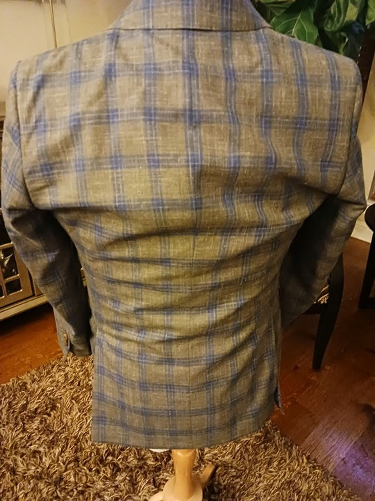 Indochino Indochino 100% Wool Pinstripe Slim Fit 2 button Suit Size 40R - 3 Thumbnail