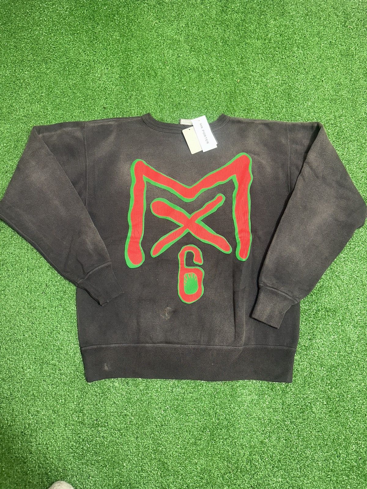 Saint Michael Saint Michael Distressed Logo Sweatshirt Size US M / EU 48-50 / 2 - 2 Thumbnail
