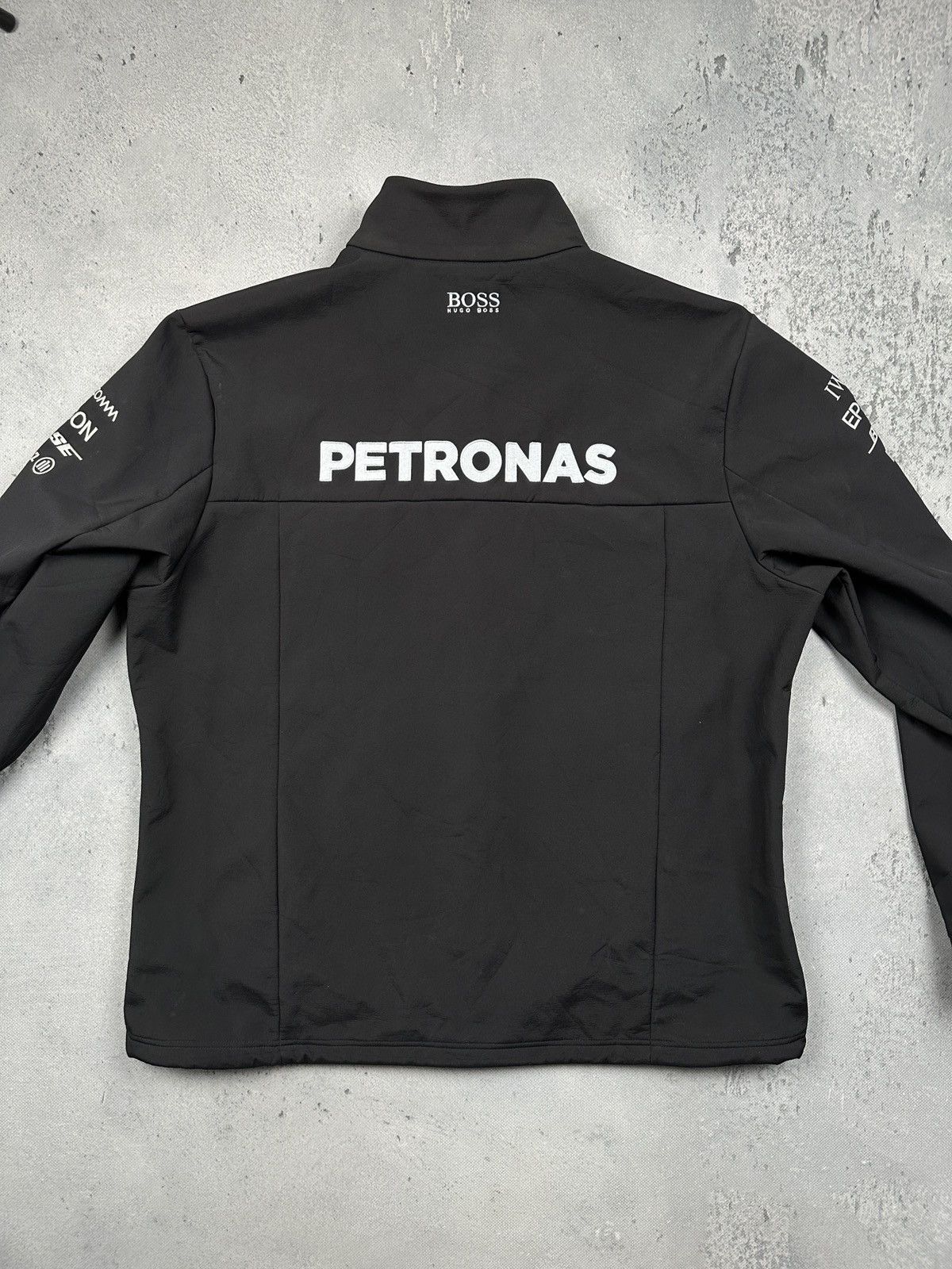 Formula 1 Mercedes AMG Petronas Formula One Team Softshell Jacket y2k Size US XXL / EU 58 / 5 - 2 Thumbnail
