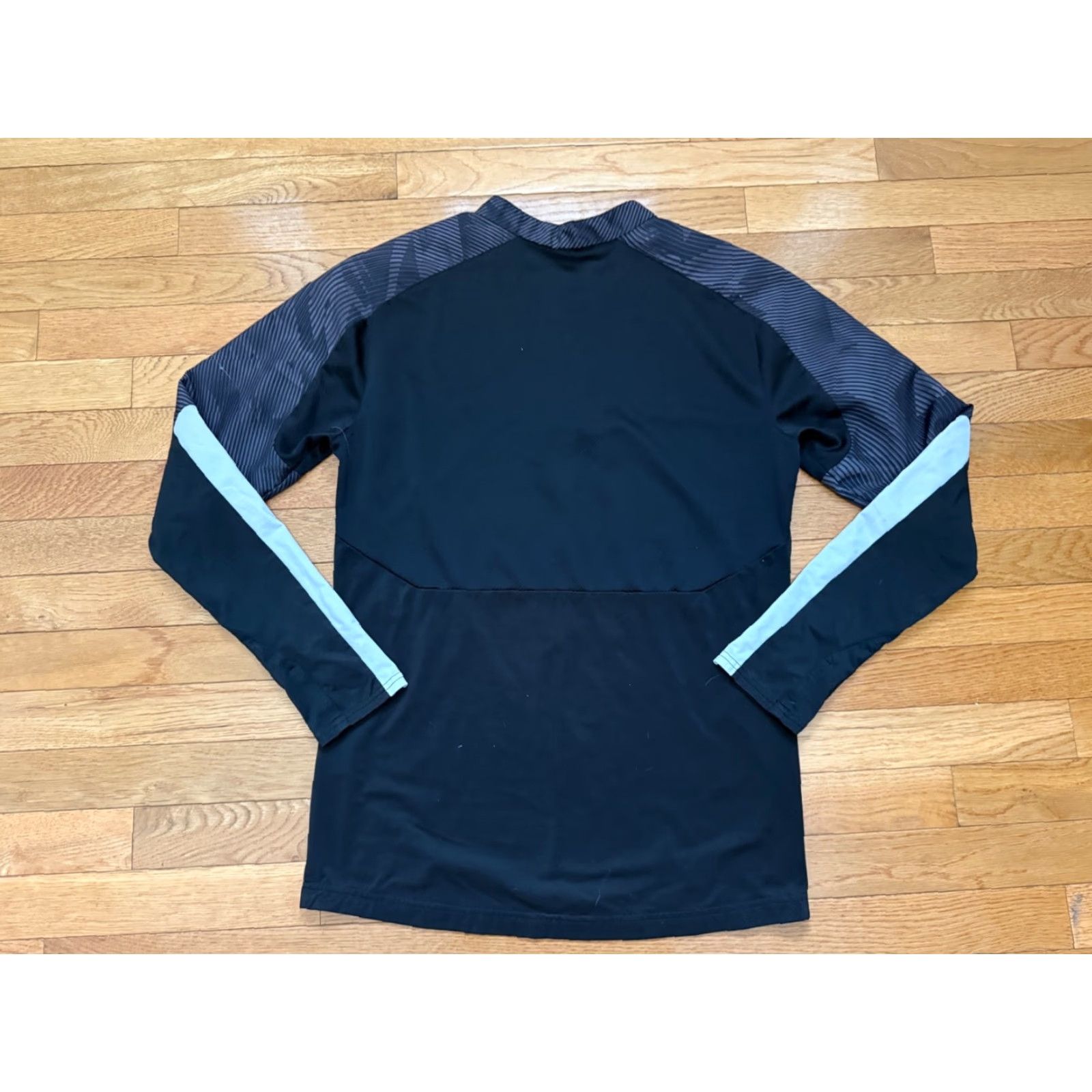 Puma Indy Eleven PUMA Track Jacket Soccer Long Sleeve Zip Pockets M Black Mens Size US M / EU 48-50 / 2 - 2 Thumbnail